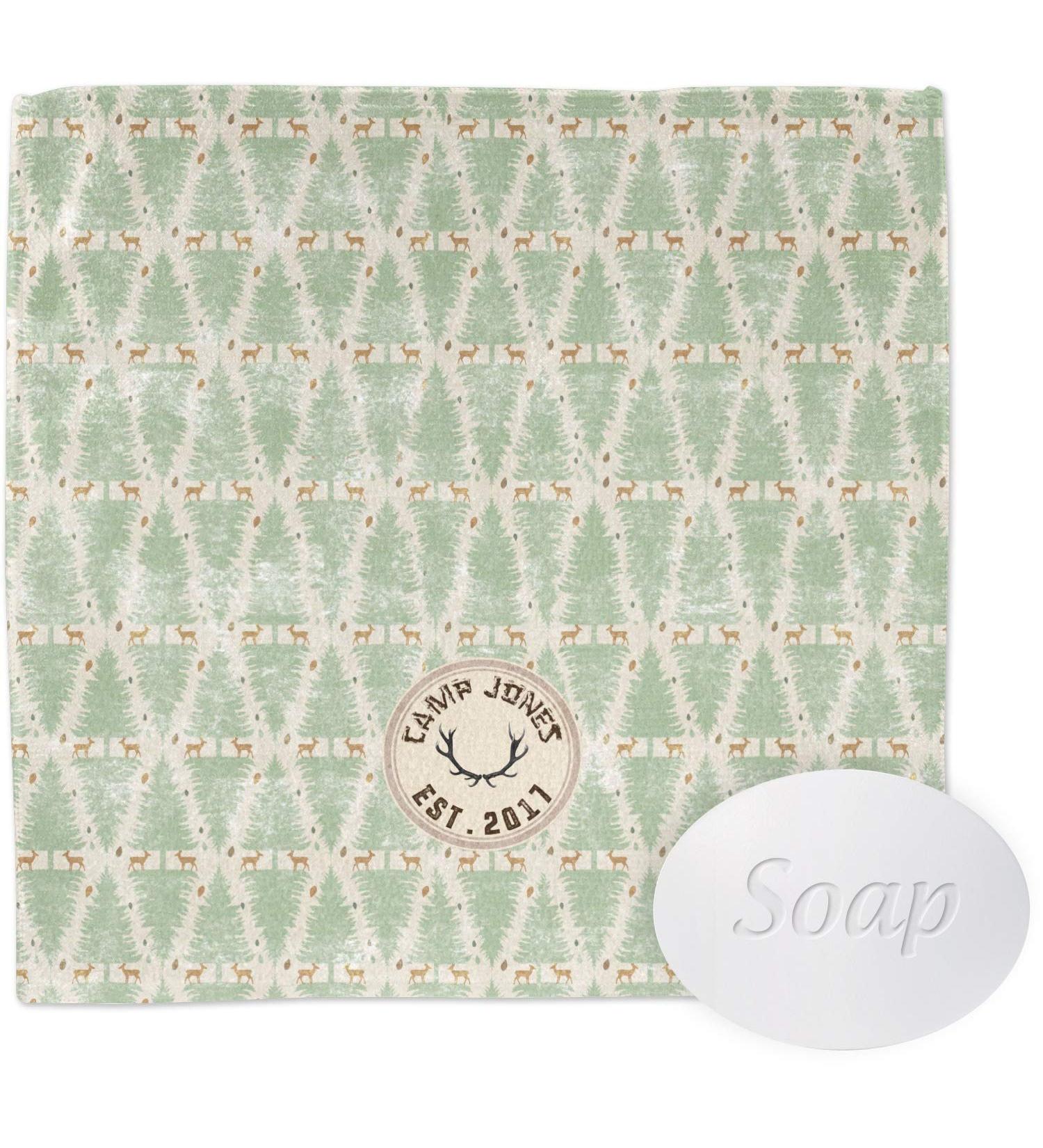 YouCustomizeIt Personalized Deer Washcloth