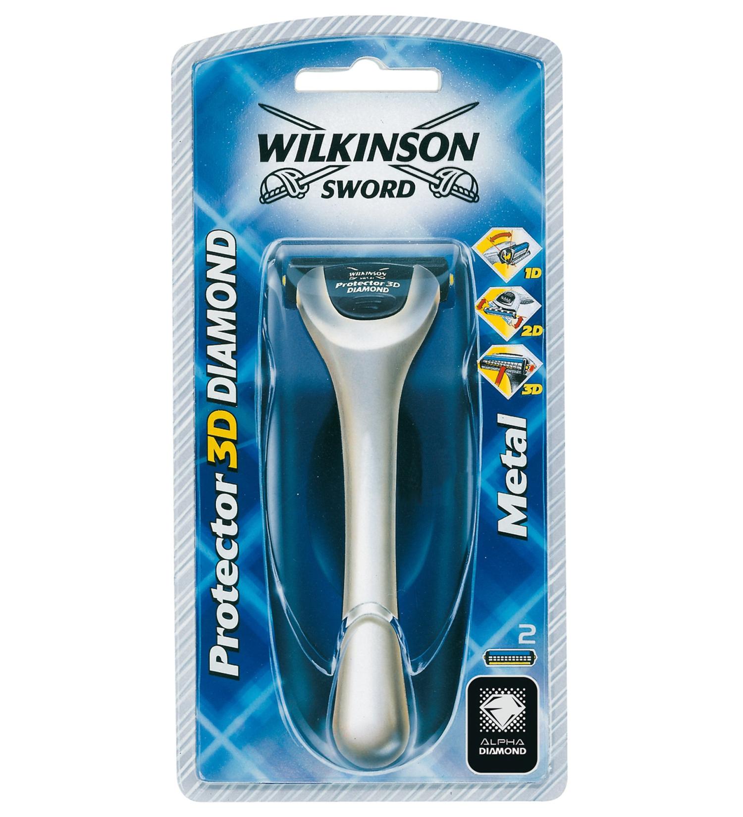 Wilkinson 70708350Protector 3D Diamond Metal Razor