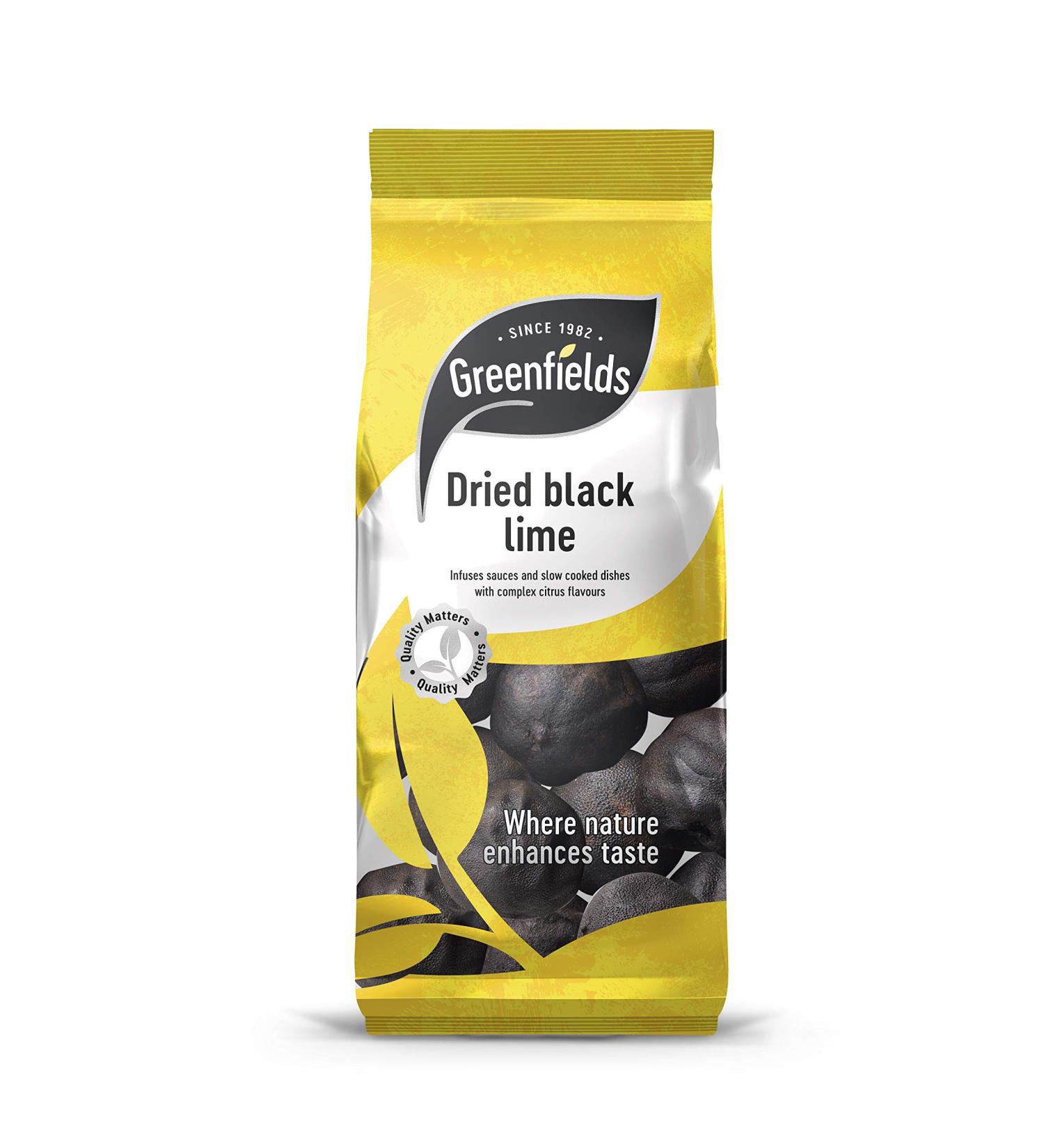 Greenfields Lime noire s ch e 55 g de citron vert entier de qualit sup rieure 100 % naturel - Buy Online on GoSupps.com
