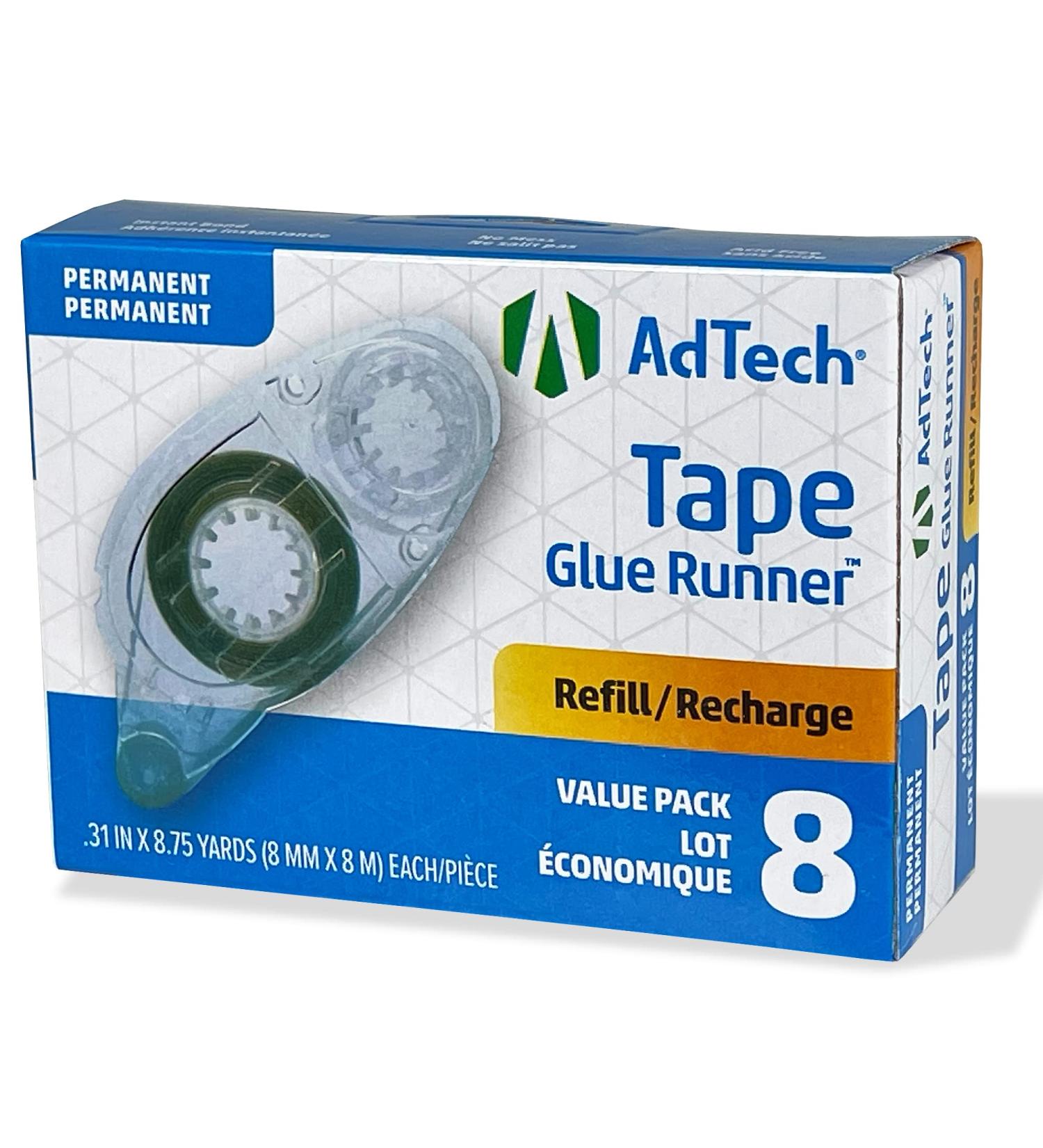 AdTech 05674 Permanent Crafter's Tape Refill - Single Unit - Buy Online on GoSupps.com