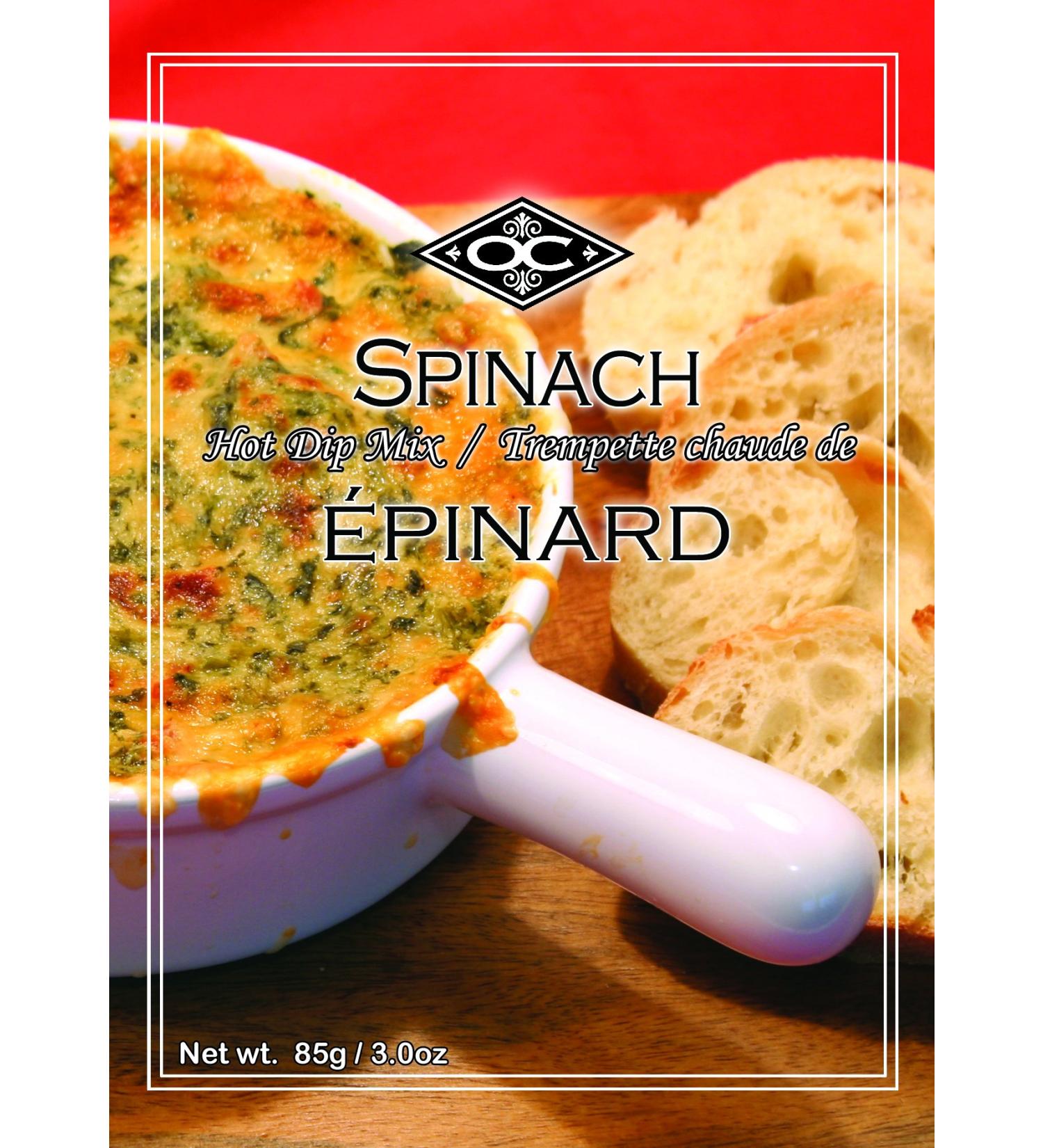 Orange Crate Food Company Hot Dip Seasoning/Spinach 85 Gram - Buy Online on GoSupps.com