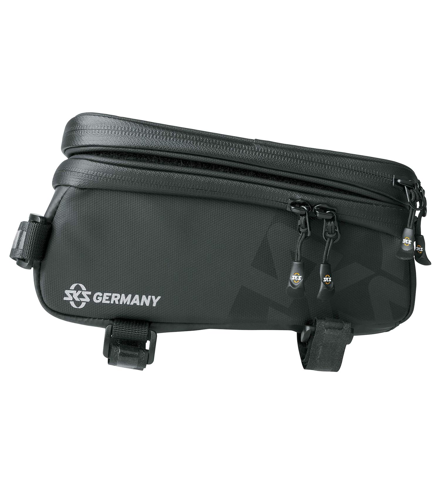 Shop SKS Germany Explorer Bicycle Pocket - Water-Repellent Saddlebag & Accessories for Adventurous Cyclists | Ergonomic Easy-Zip Design | 1350 ml Capacity - Buy Online on GoSupps.com