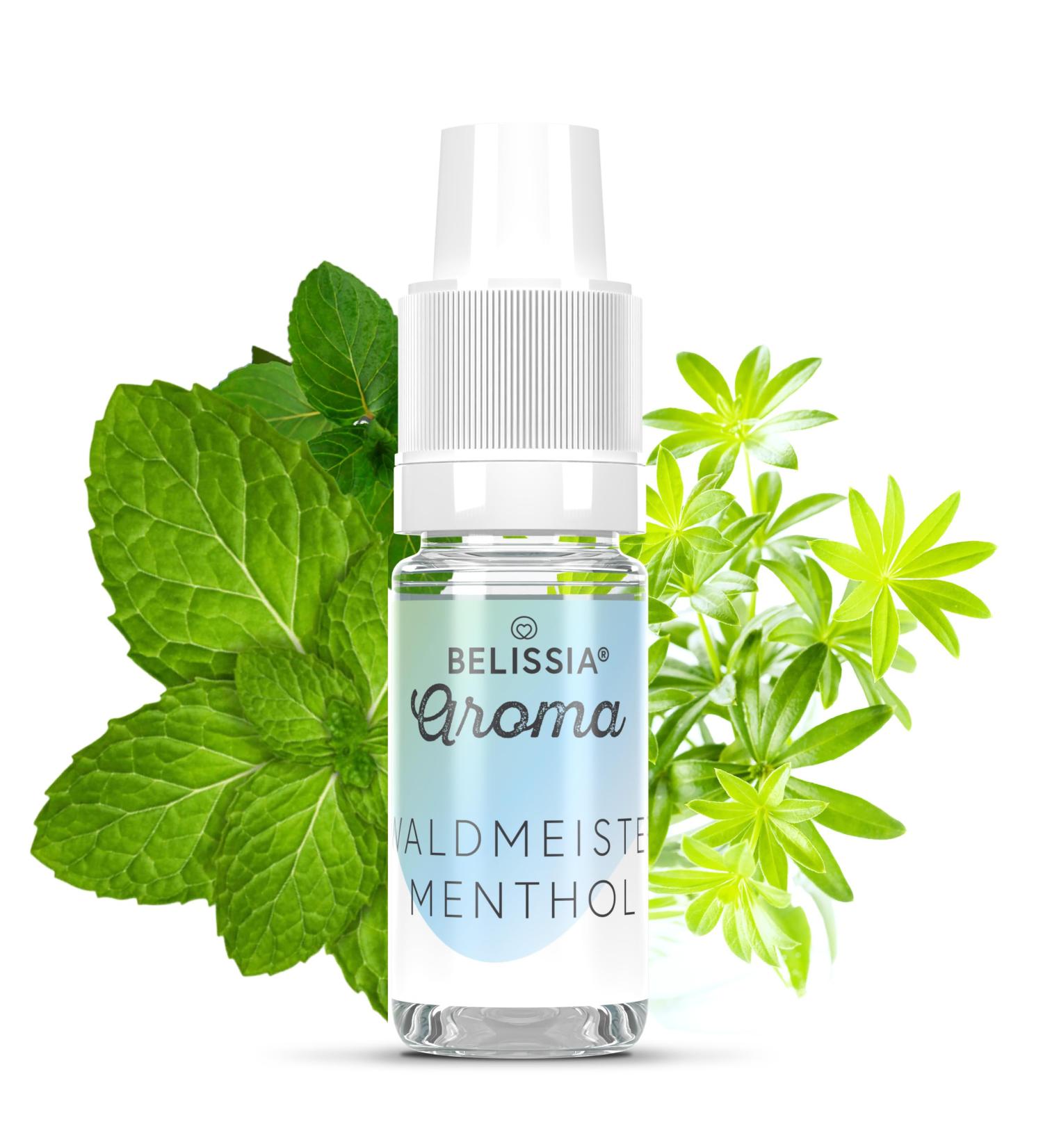 Belissia Waldmeister & Menthol Food Aroma - High Dose 10ml for Baking Cooking & Refreshment | International Shipping - Buy Online on GoSupps.com