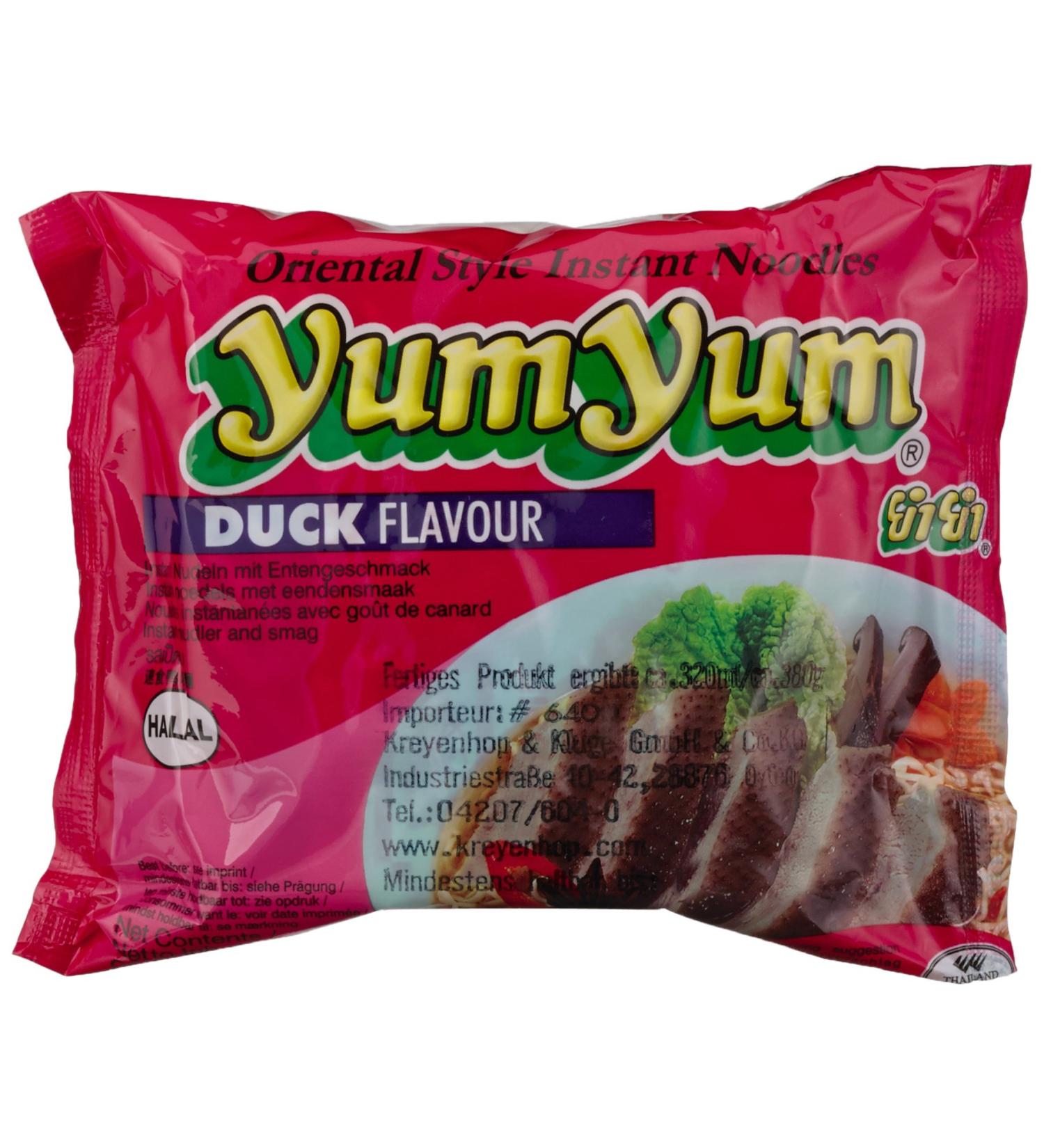 Buy Yum Yum Instant Noodles Duck Flavor - 30 Pack (30 x 60g) | International Shipping Available - Buy Online on GoSupps.com
