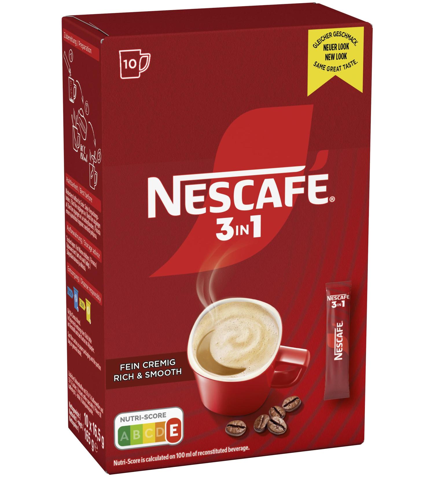 Nescaf 3in1 Coffee Drink - 10 Sticks - Buy Online on GoSupps.com