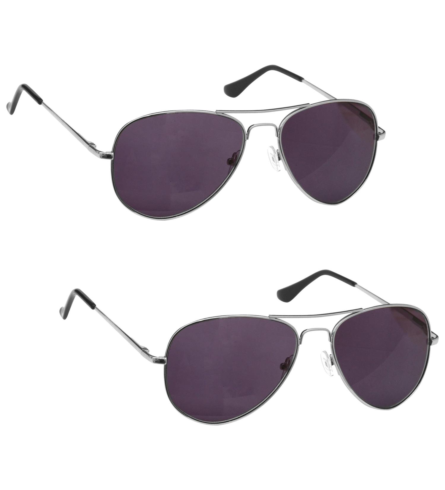 The Reading Glasses Company Silver Sun Readers Value 2 Pack UV400 Men Women SS8-8 +1.50 +1.50 Diopters Silver 2 Pack