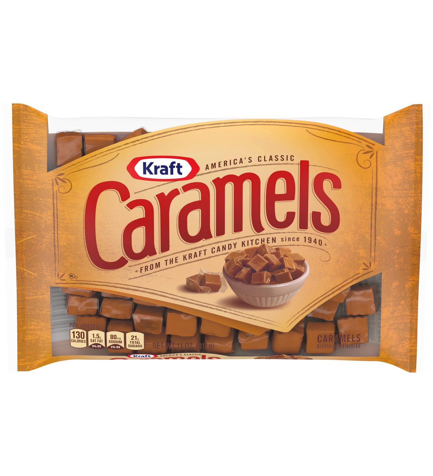 Kraft Caramels 311g Traditional American Caramels - Buy Online on GoSupps.com