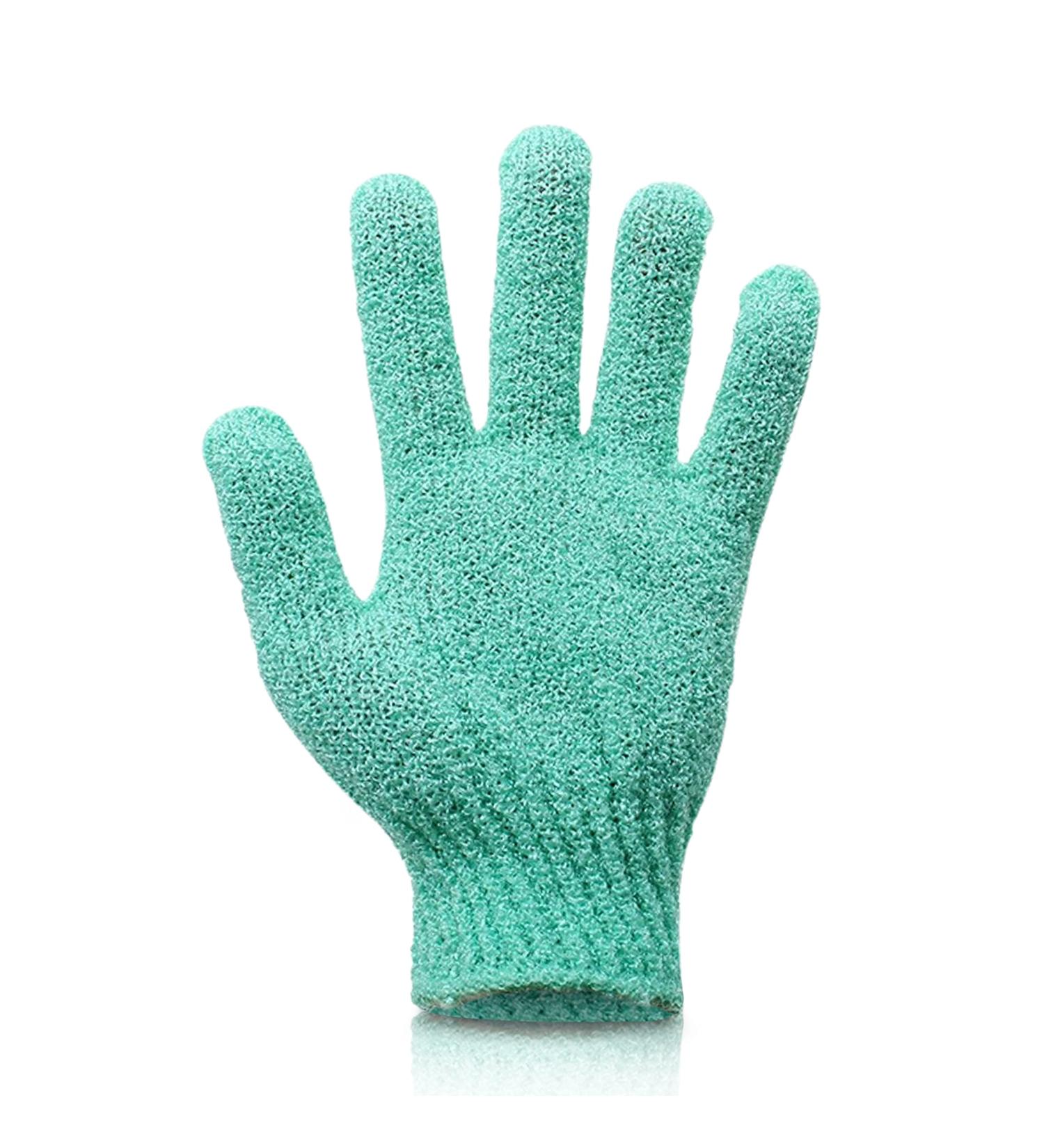Exfoliating Shower Gloves - 10 Pairs for Beauty Spa, Skin Massage, Dead Skin Cells Remover - Body Scrub Gloves in 5 Colors - Buy Online on GoSupps.com
