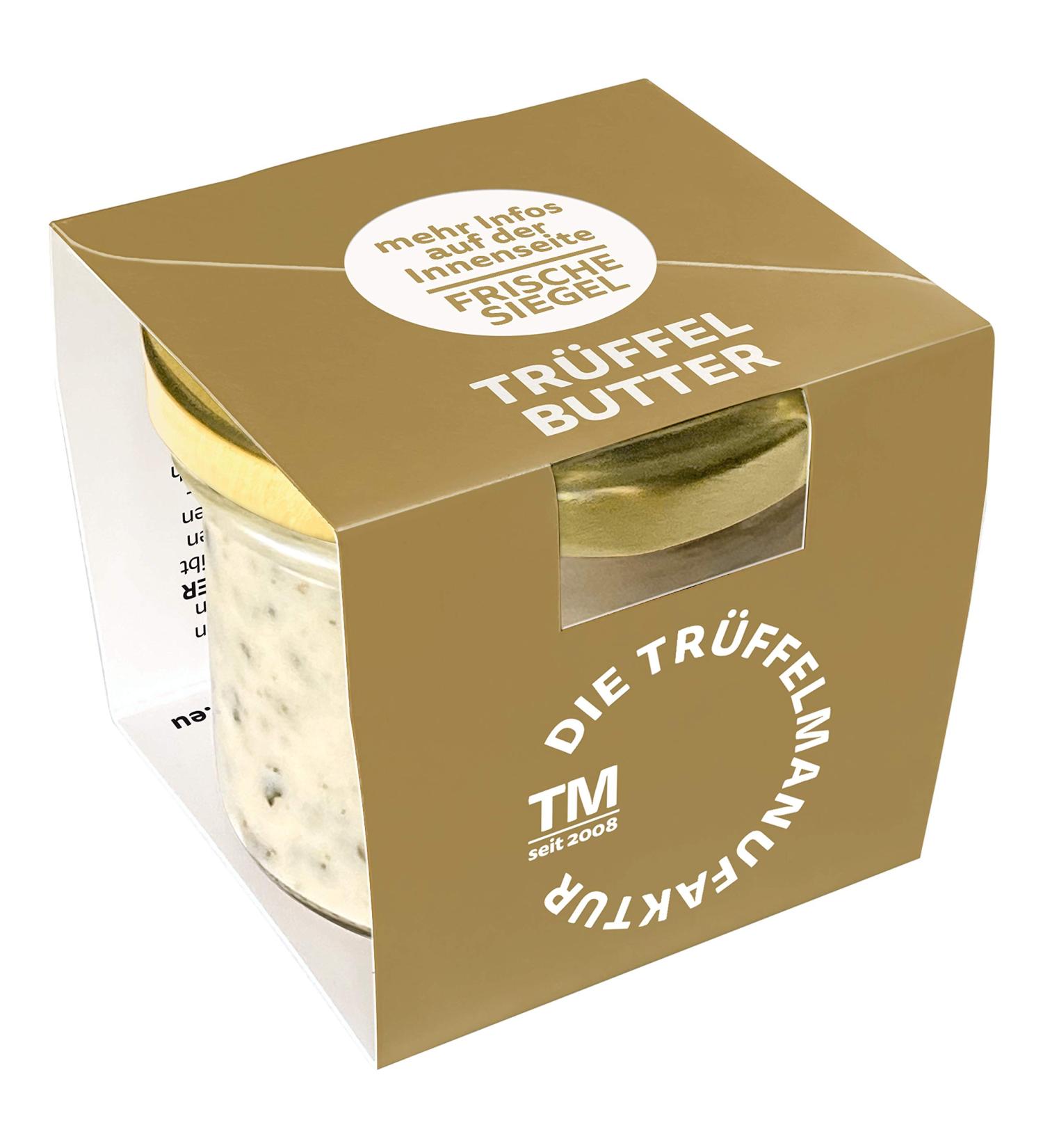 Truffle Factory Delicatessen Truffle Butter 15% Fresh Black Truffle - Gourmet White Truffle Butter 95g | Premium International Shipping - Buy Online on GoSupps.com