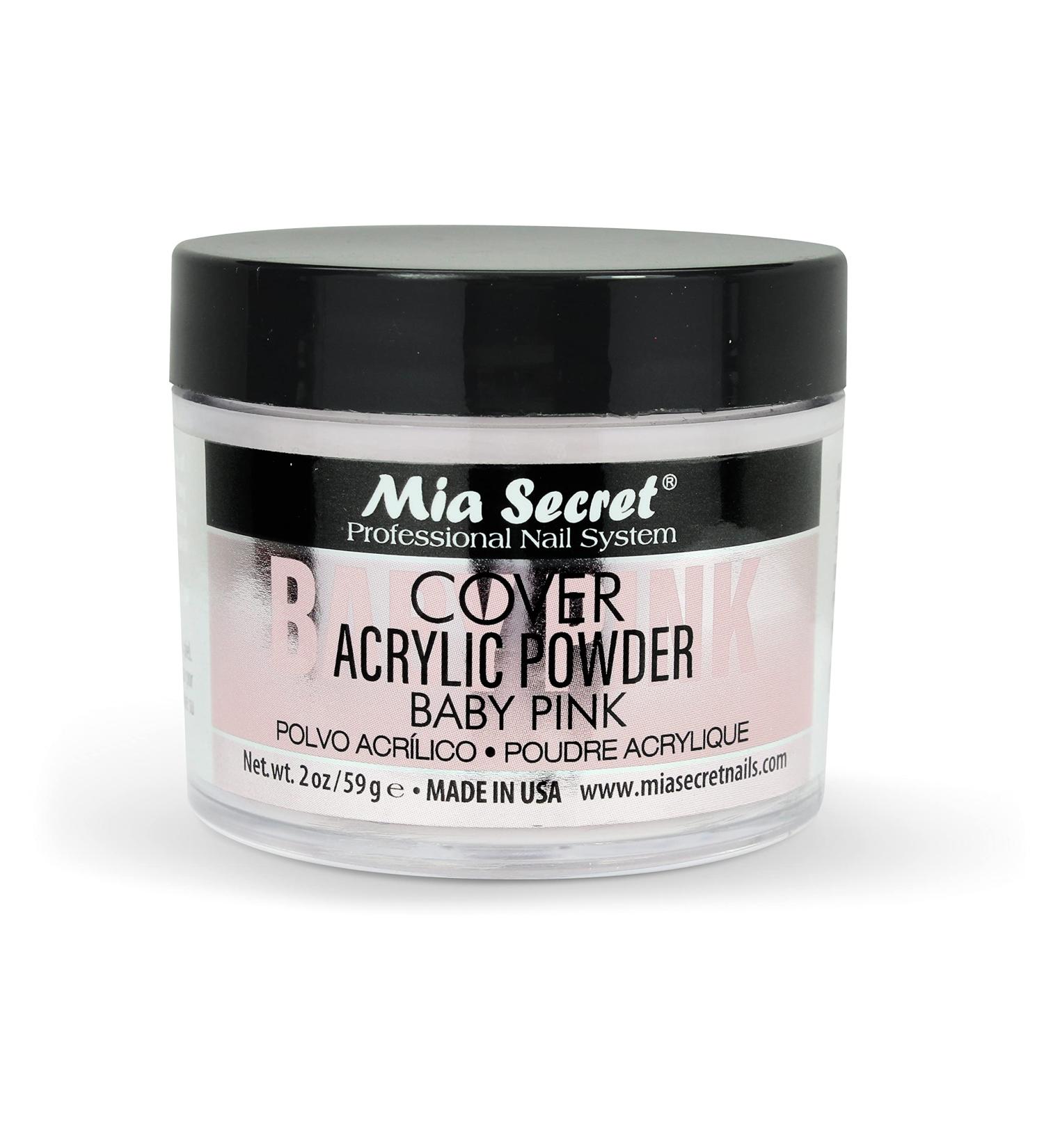 Mia Secret Cover Baby Pink Acrylic Powder - 2 oz | Professional Grade - Buy Online on GoSupps.com