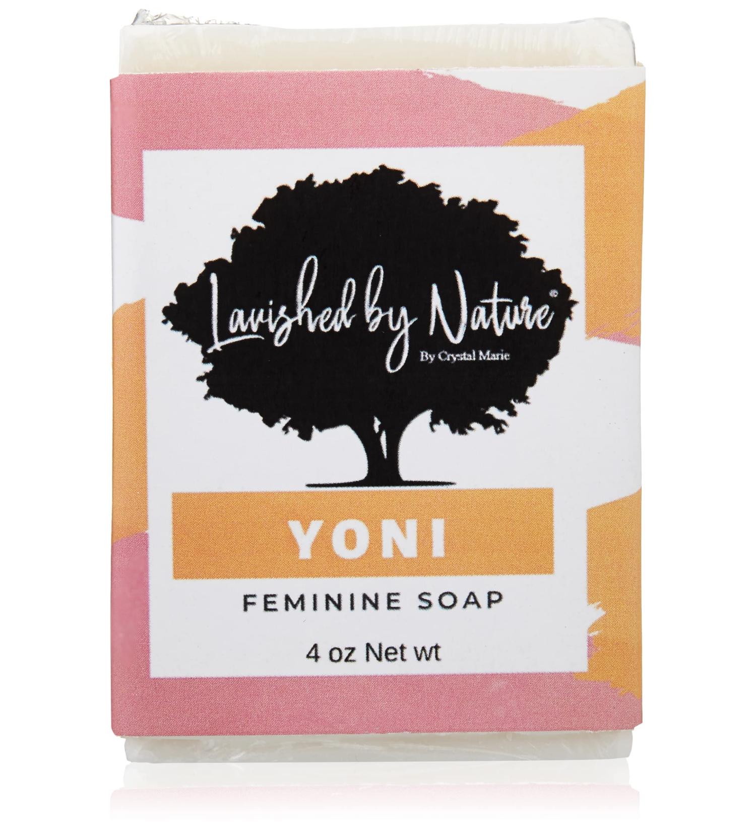 YONI Feminine Soap - 4oz | Natural Intimate Cleanser | pH Balanced & Soothing | Ships Internationally - Buy Online on GoSupps.com