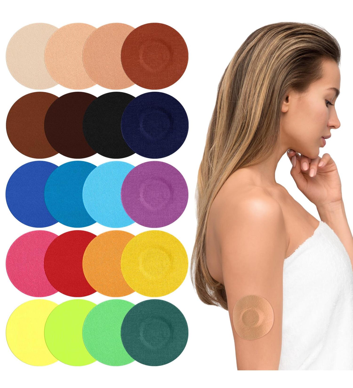 Buy Timgle 100 Pack Freestyle Sensor Covers - Waterproof Adhesive Patches for CGM Protection | Sweatproof & Pre-Cut Multi Color Bandages - International Shipping Available - Buy Online on GoSupps.com