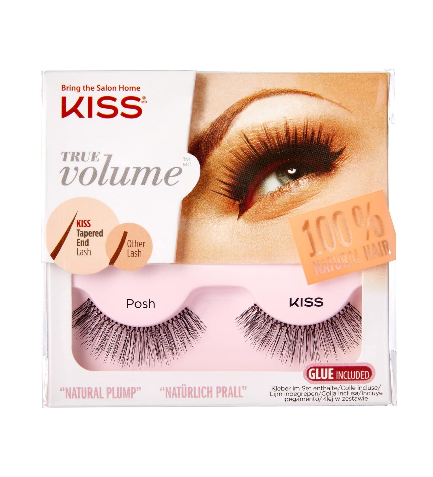 Kiss True Volume Lash - Posh | Enhance Your Look with Luxury Lashes & Fast International Shipping - Buy Online on GoSupps.com