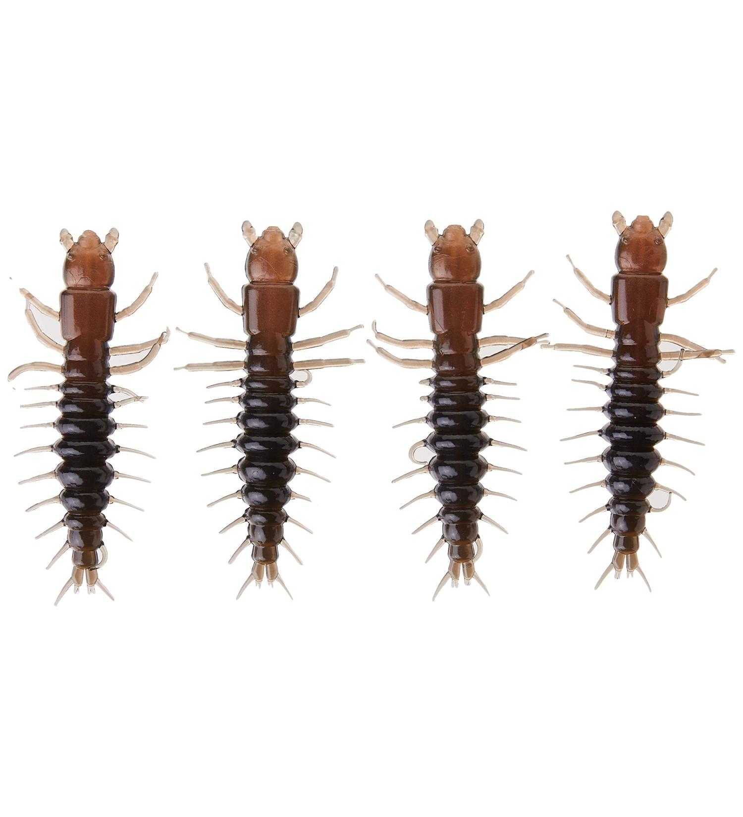 Nikko HELLGRAMMITE 3" Floating Scented Super Durable Soft Bait Natural - Buy Online on GoSupps.com
