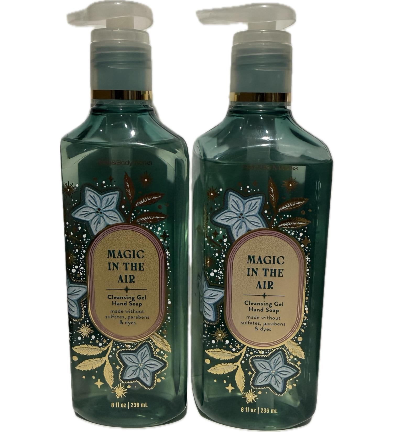 Bath and Body Works Magic In The Air Cleansing Gel Hand Soap 8 Ounces Each Pack of 2