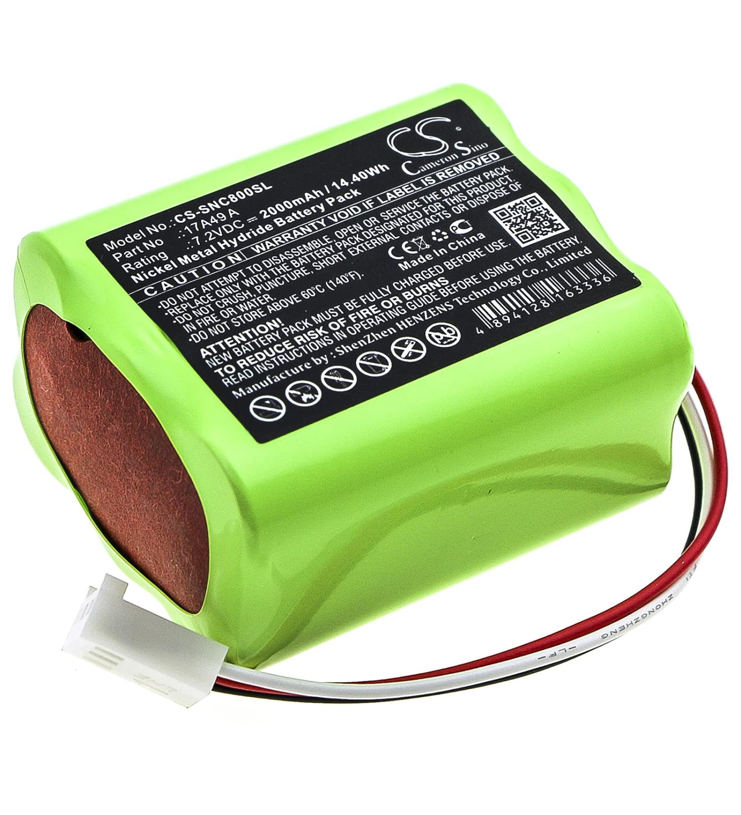 Buy Replacement Battery for Sencore 17A49 A AVT-800217 D - International Shipping Available - Buy Online on GoSupps.com