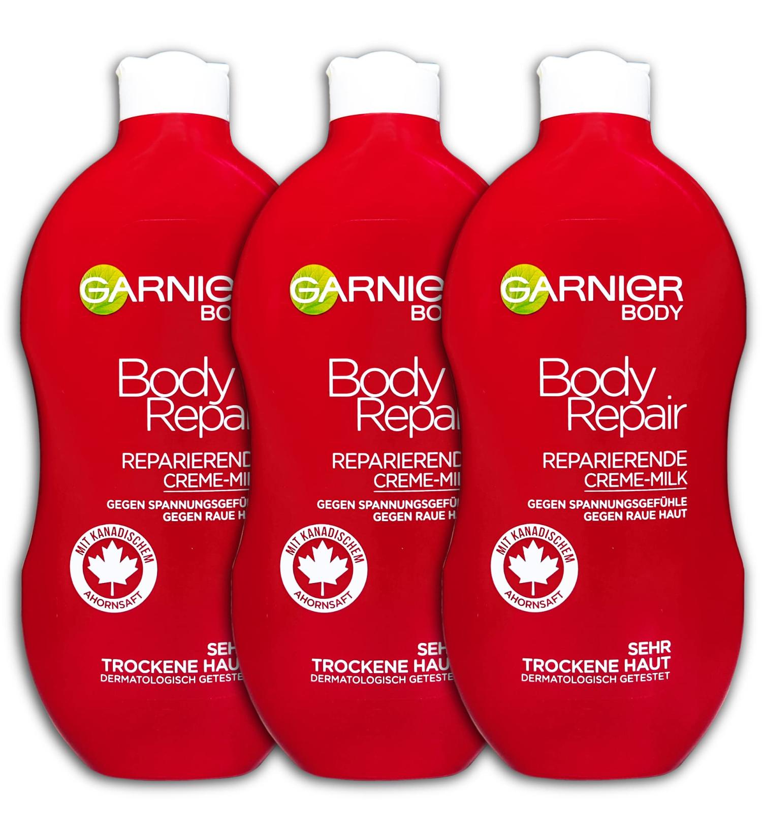 TopDeal Garnier Body RepairBodylotion 3 x 400 ml