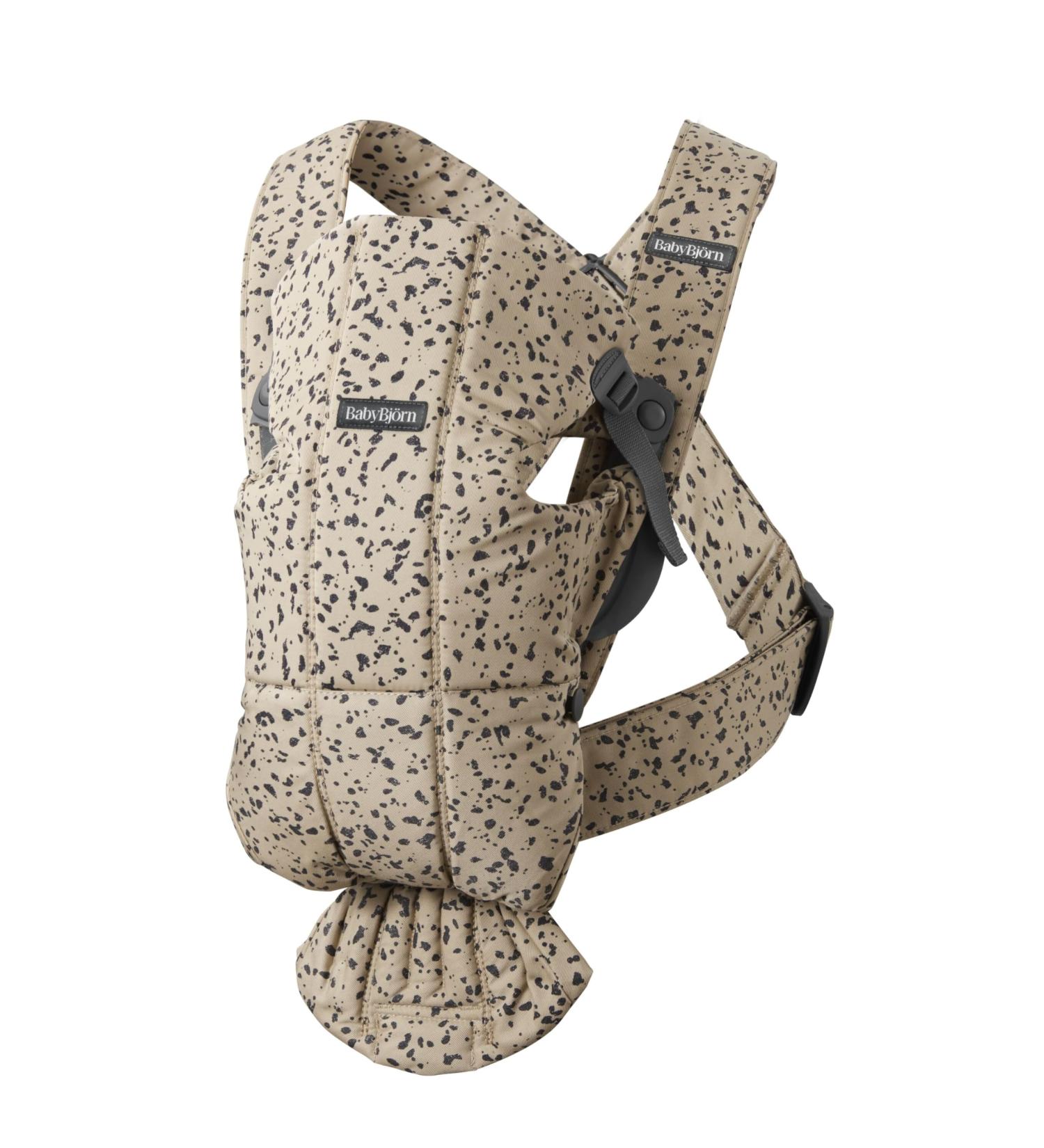 Buy BabyBj rn Baby Carrier Mini Woven Beige/Dark Grey | International Shipping Available - Buy Online on GoSupps.com