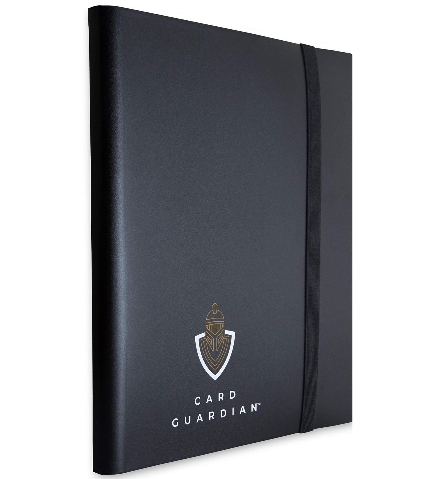 Card Guardian 9-Pocket Trading Card Album - Side Loading Binder for TCG Games (Black) - Buy Online on GoSupps.com