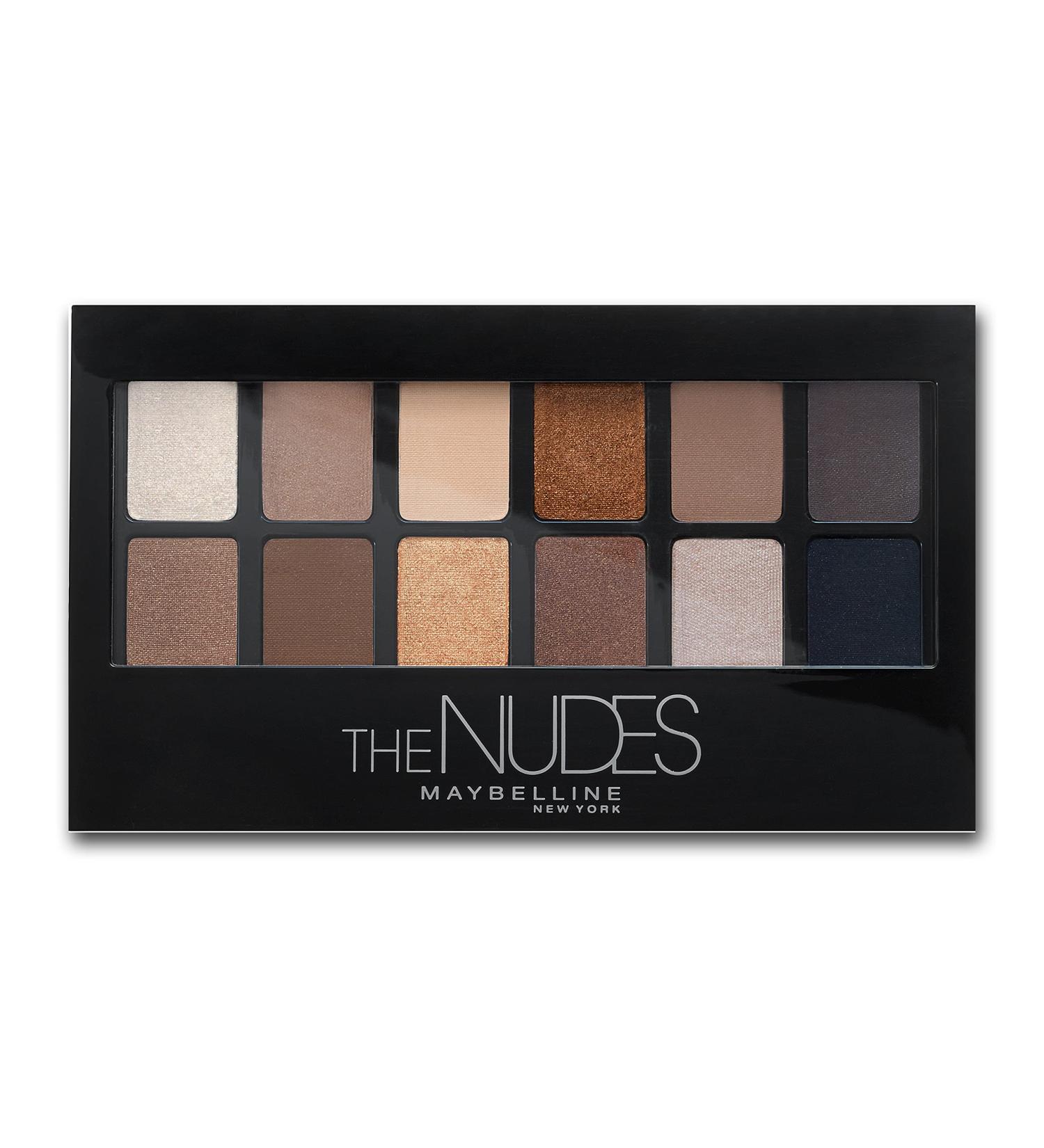 Maybelline The Nudes Eyeshadow Palette 0.34 oz - Versatile Nude Shades - Buy Online on GoSupps.com