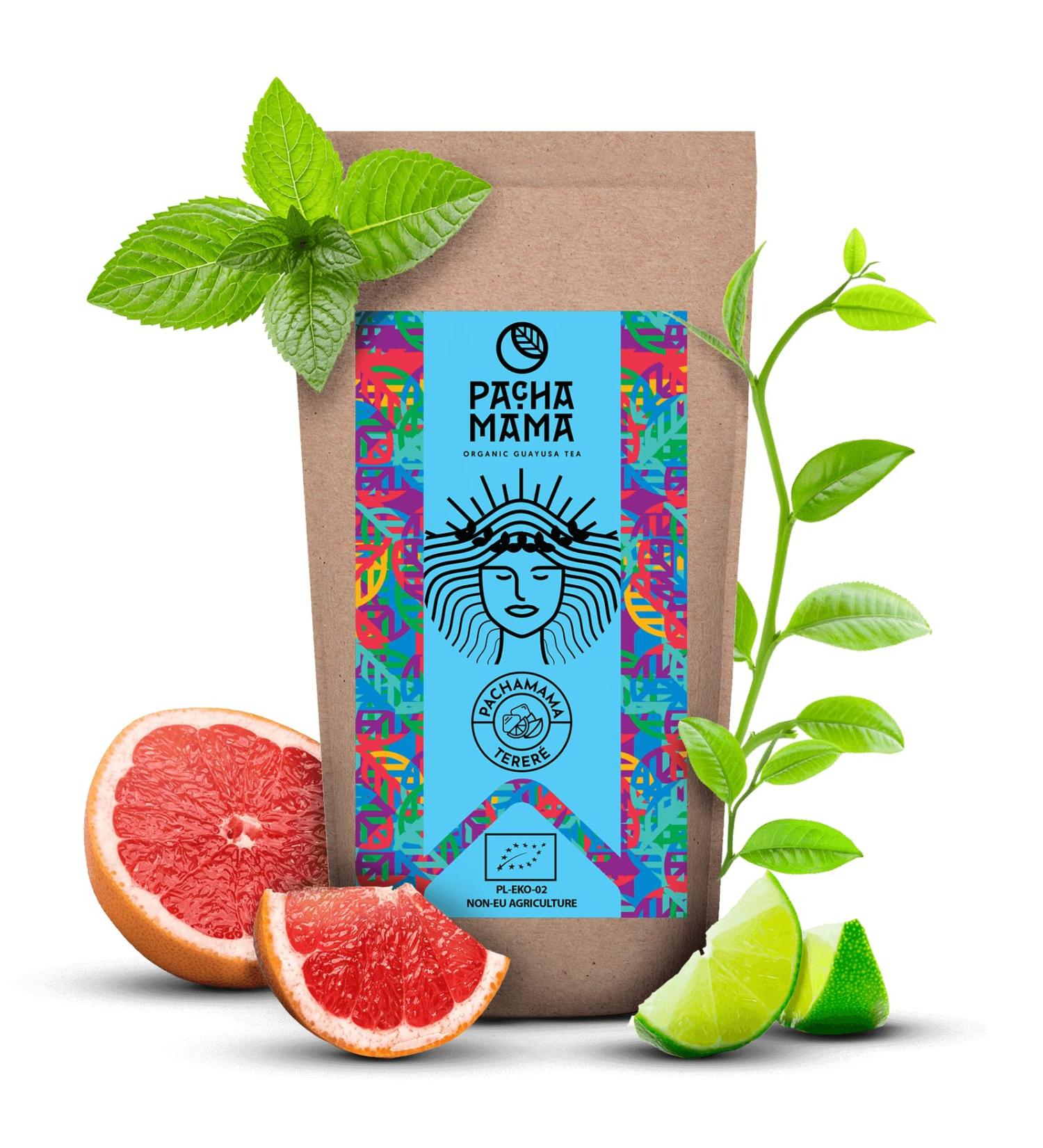 Venusti sp Z oo Guayusa Pachamama Terer 025kg Organic Ilex Guayusa from Ecuador 250g Natural Caffeine Hot and cold Cousin of yerba mate Refreshing Alternative to coffee - Buy Online on GoSupps.com