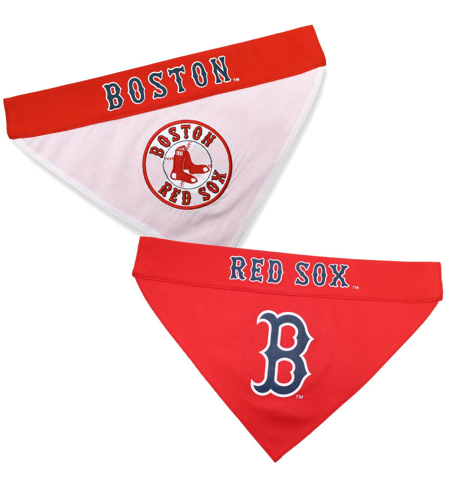 MLB Boston Red Sox Reversible Pet Bandana | Large/X-Large | MLB Team Color 1 - Buy Online on GoSupps.com