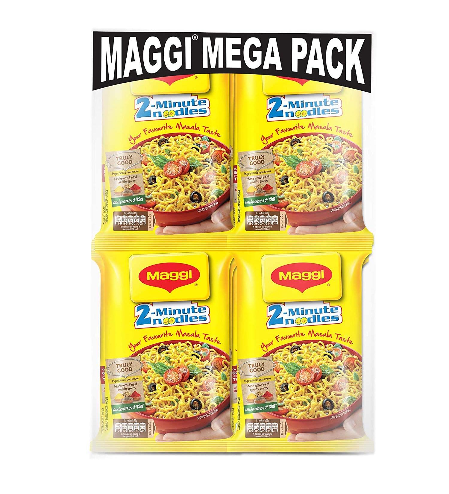 Maggi Noodles Masala 96 X 70g 96 count - Buy Online on GoSupps.com