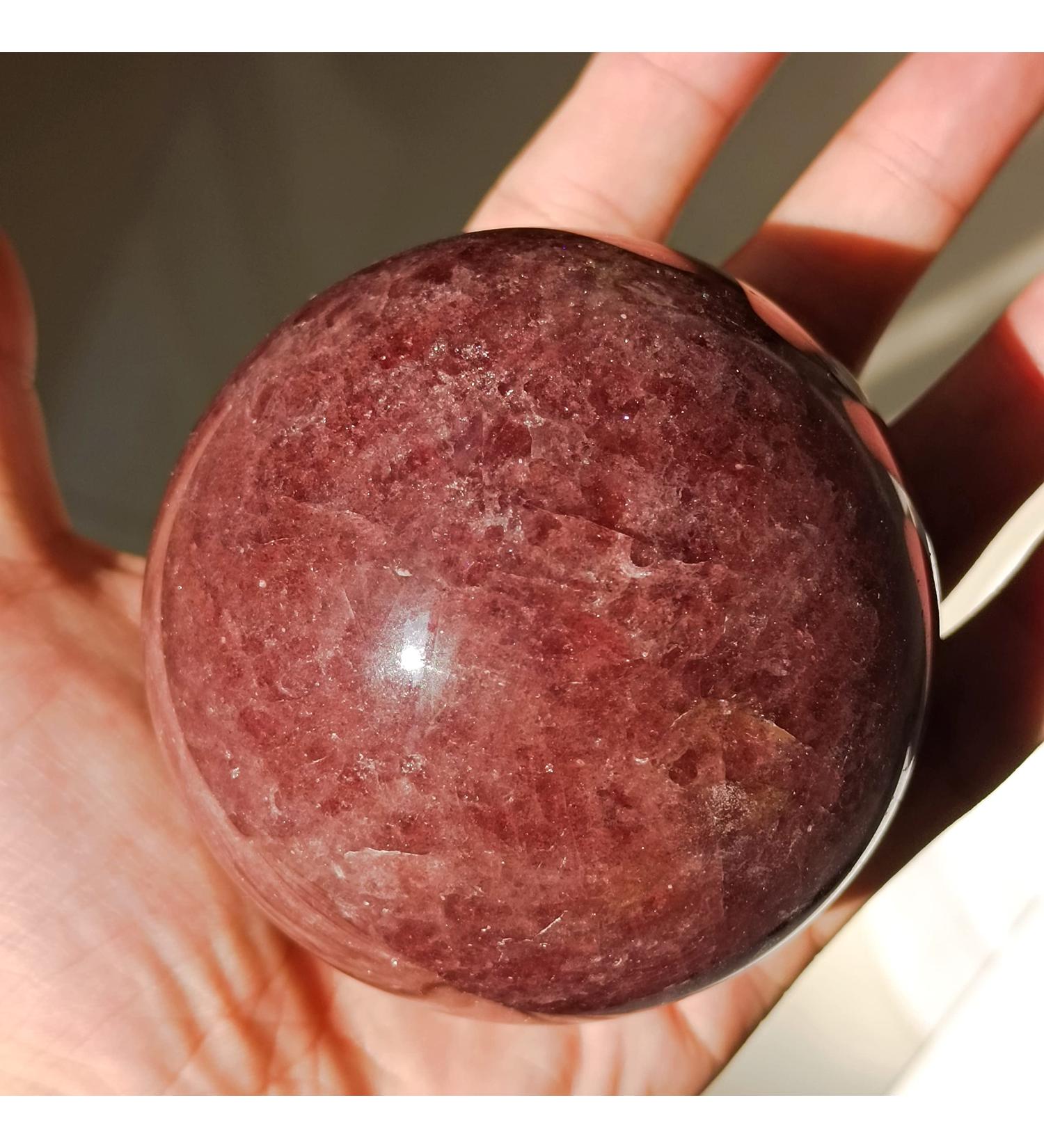 Crystal 6.5-7cm 1pc Natural Quartz Polishing Sphere Big Pretty Crystal BallStone Geode Stones and Crystals - Buy Online on GoSupps.com