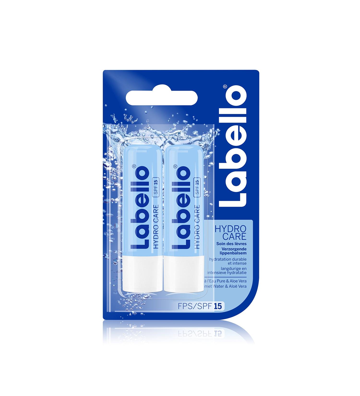 Buy Labello Duo Hydro Care Lip Balm - 2 Pack (2 x 4.8g) | International Shipping Available - Buy Online on GoSupps.com