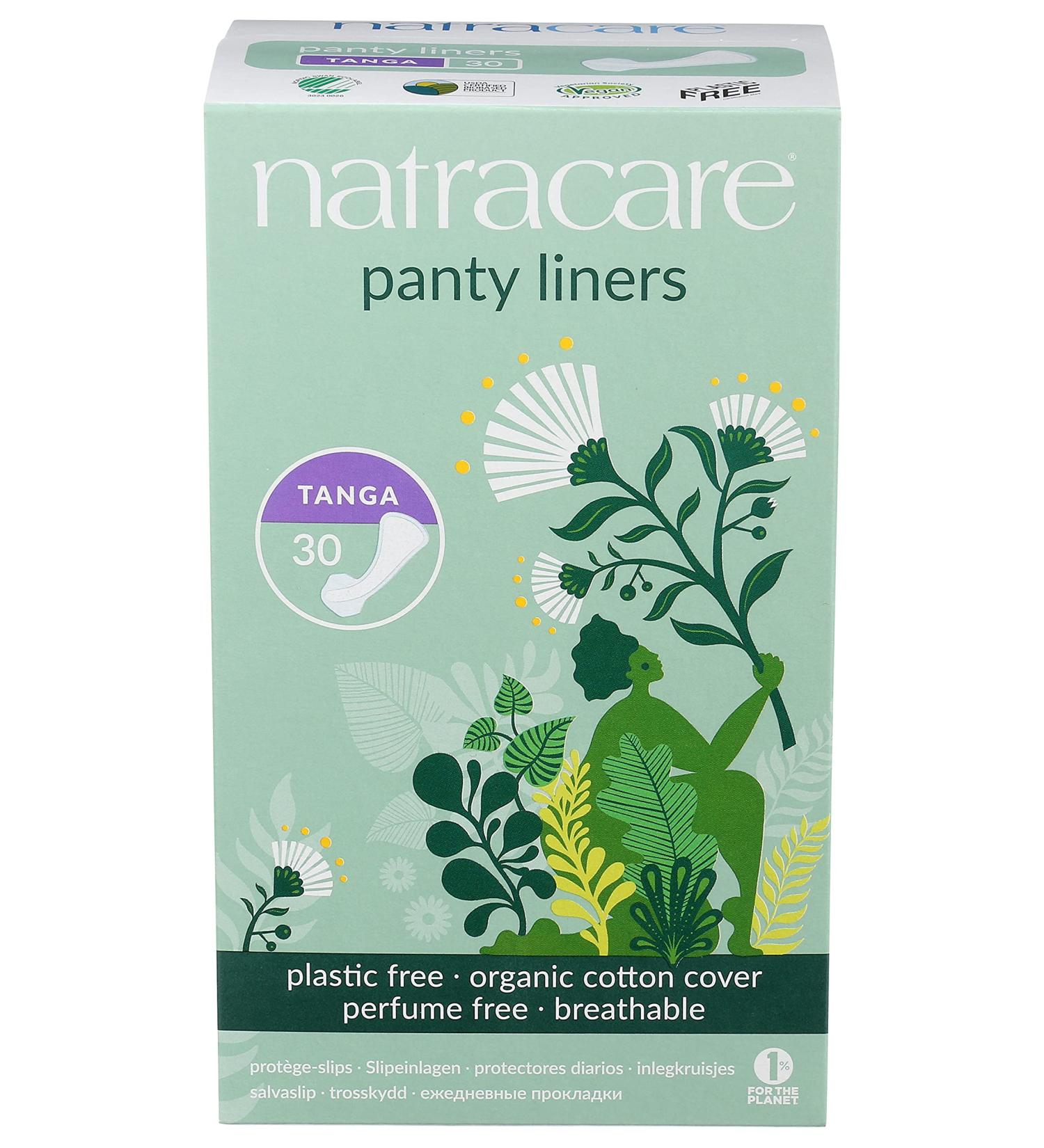 Natracare Natural Panty Liners Tanga - 30 Count - Buy Online on GoSupps.com