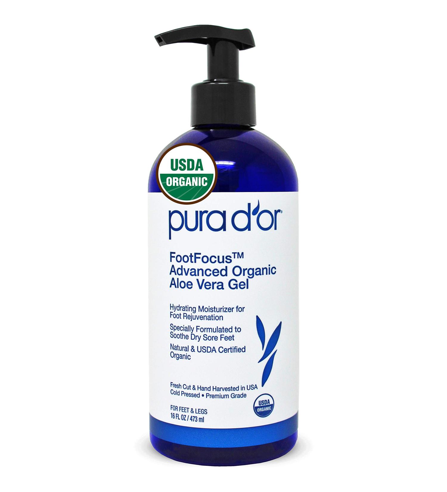 PURA D'OR Foot Gel - Soothing and Rejuvenating Gel for Tired Feet - Buy Online on GoSupps.com
