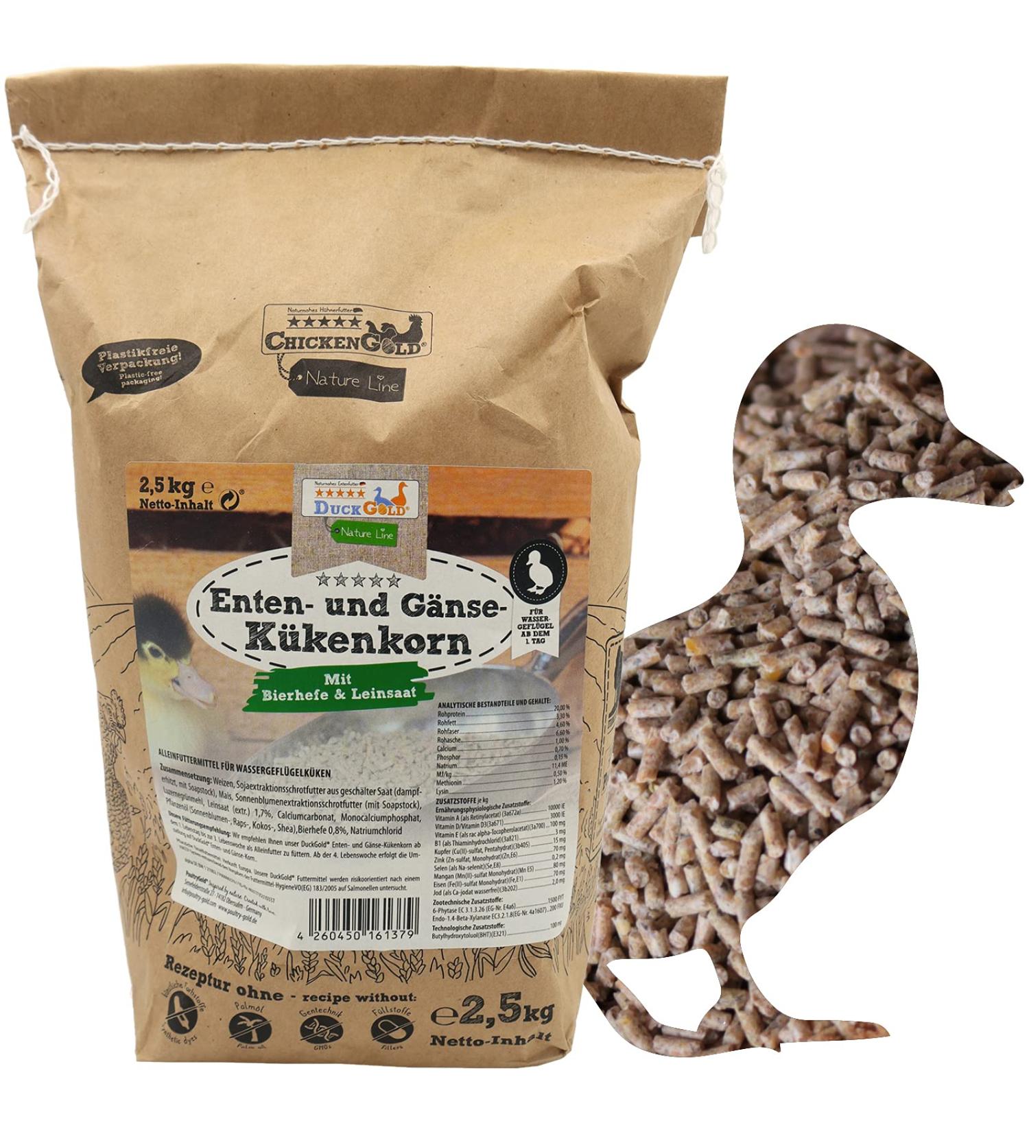 Buy HDmirrorR Duck & Goose Chick Grain 2.5kg | Premium Duck & Goose Feed | Starter for Chicks & Goslings - International Shipping Available - Buy Online on GoSupps.com