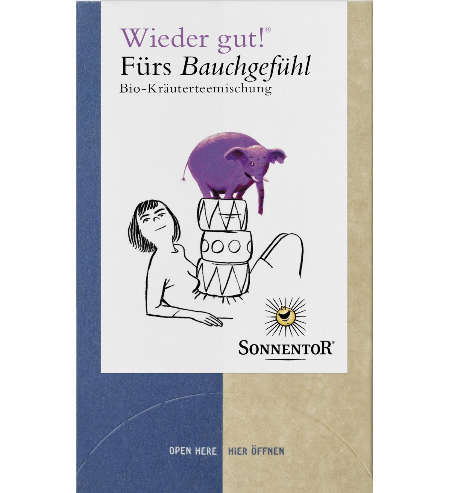 Sonnentor Organic For Your Gut Feeling Tea (6 x 27 gr)