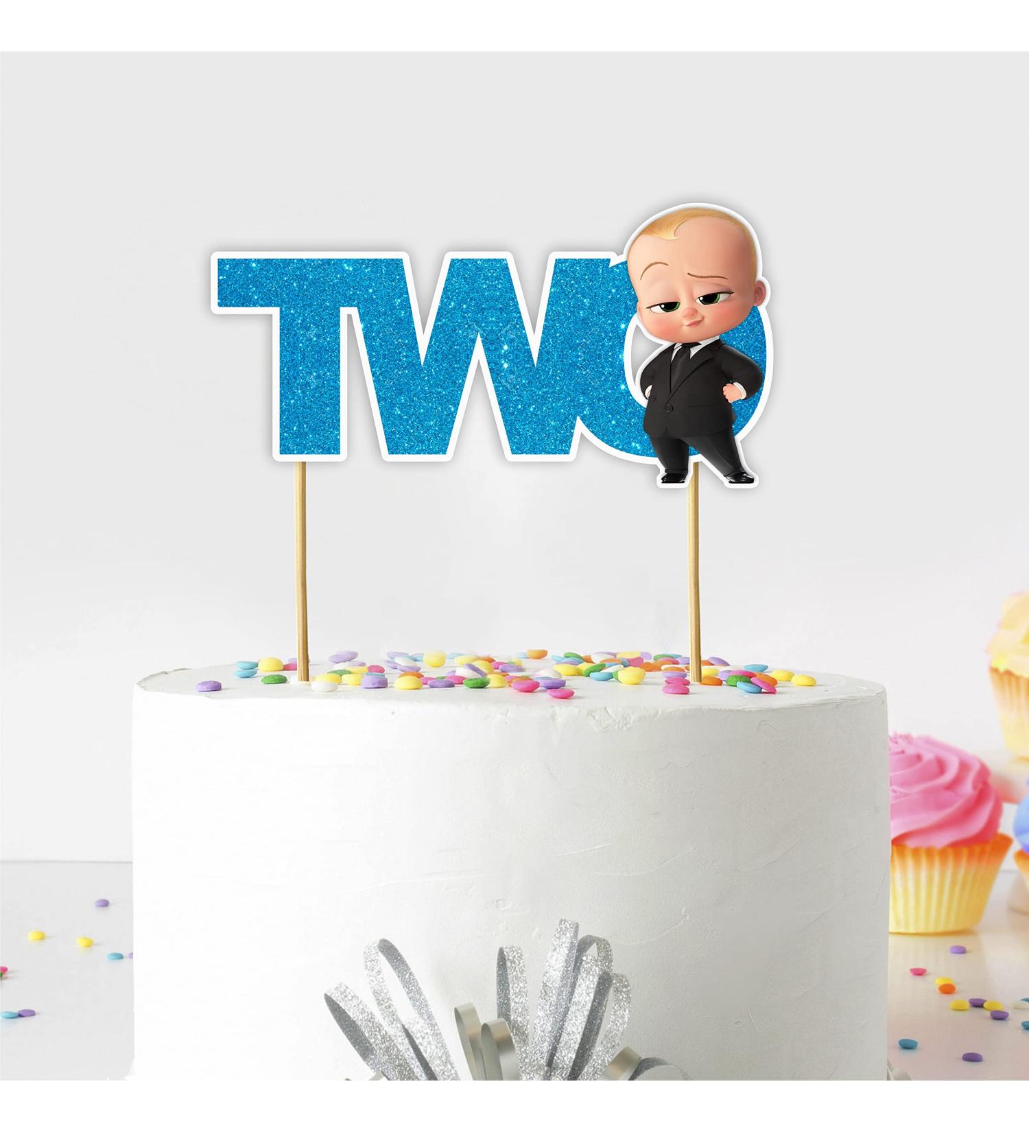 Seyal Bby Boss Two Cake Topper - Buy Online on GoSupps.com