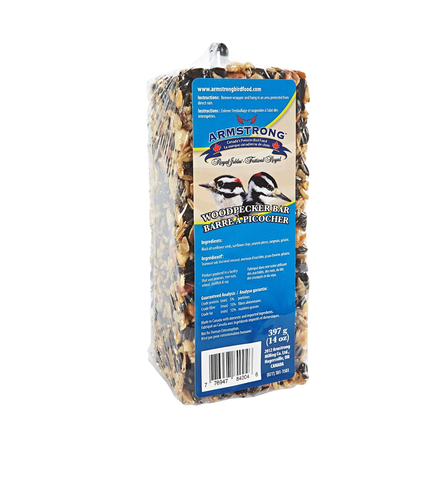 Armstrong Royal Jubilee Woodpecker Bar 397g One Size 1 Piece
