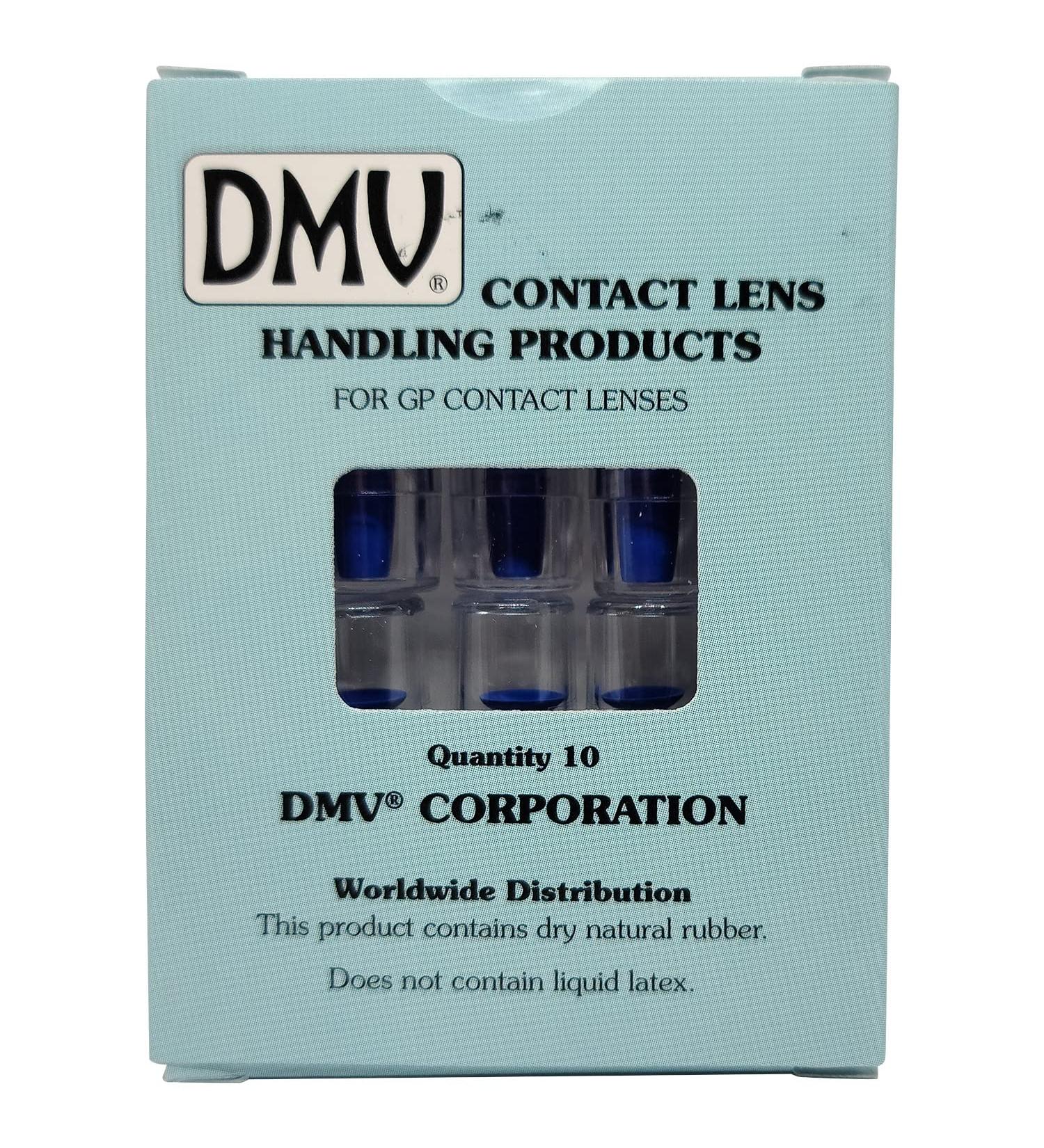 DMV Ultra Hard Contact Lens Remover - Cobalt Blue Limited Edition 10 Count - Buy Online on GoSupps.com