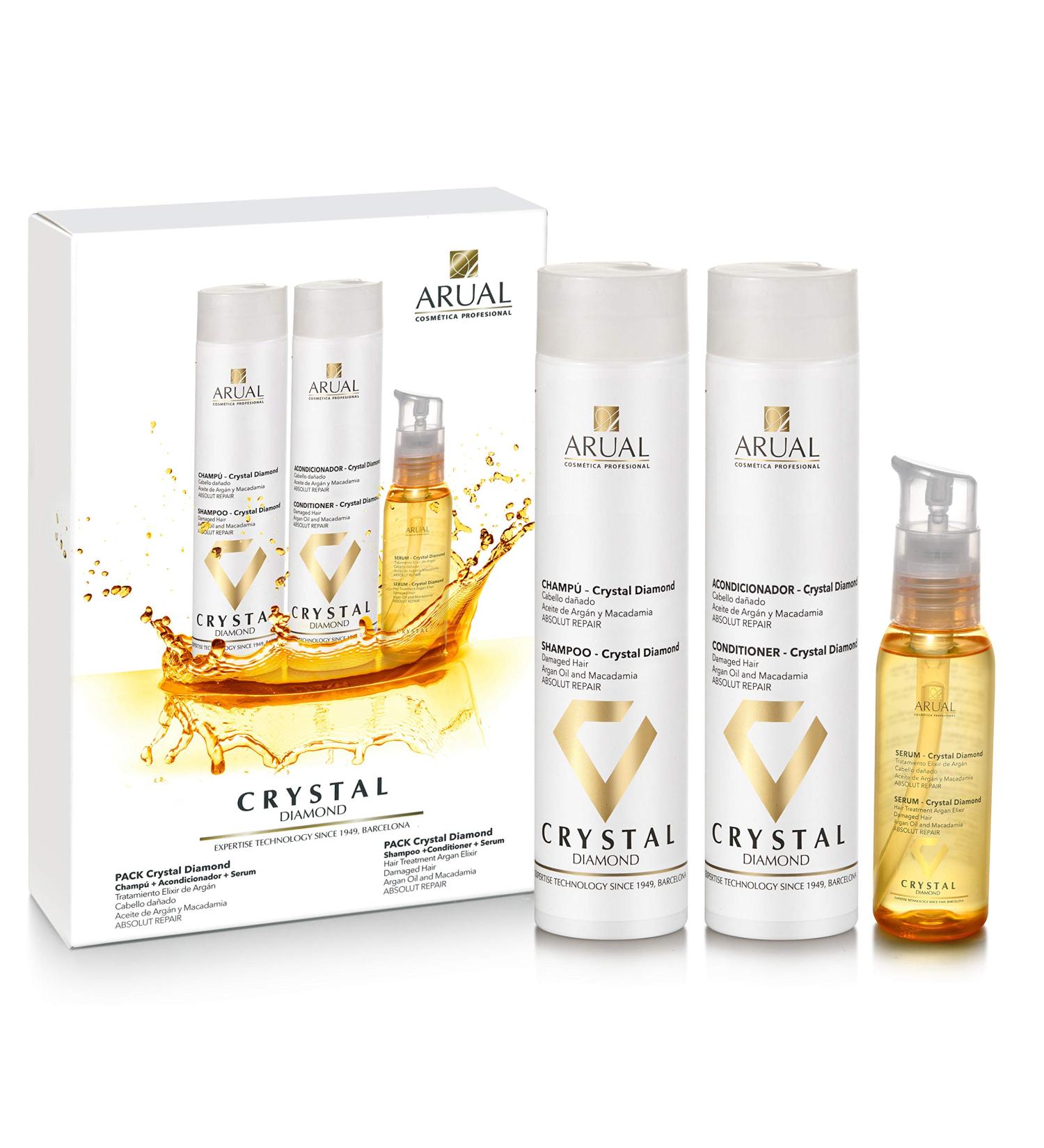 Arual Shampoo Conditioner & Anti-Frizz Serum for Damaged Hair - Shop Internationally & Revive Your Locks - Buy Online on GoSupps.com