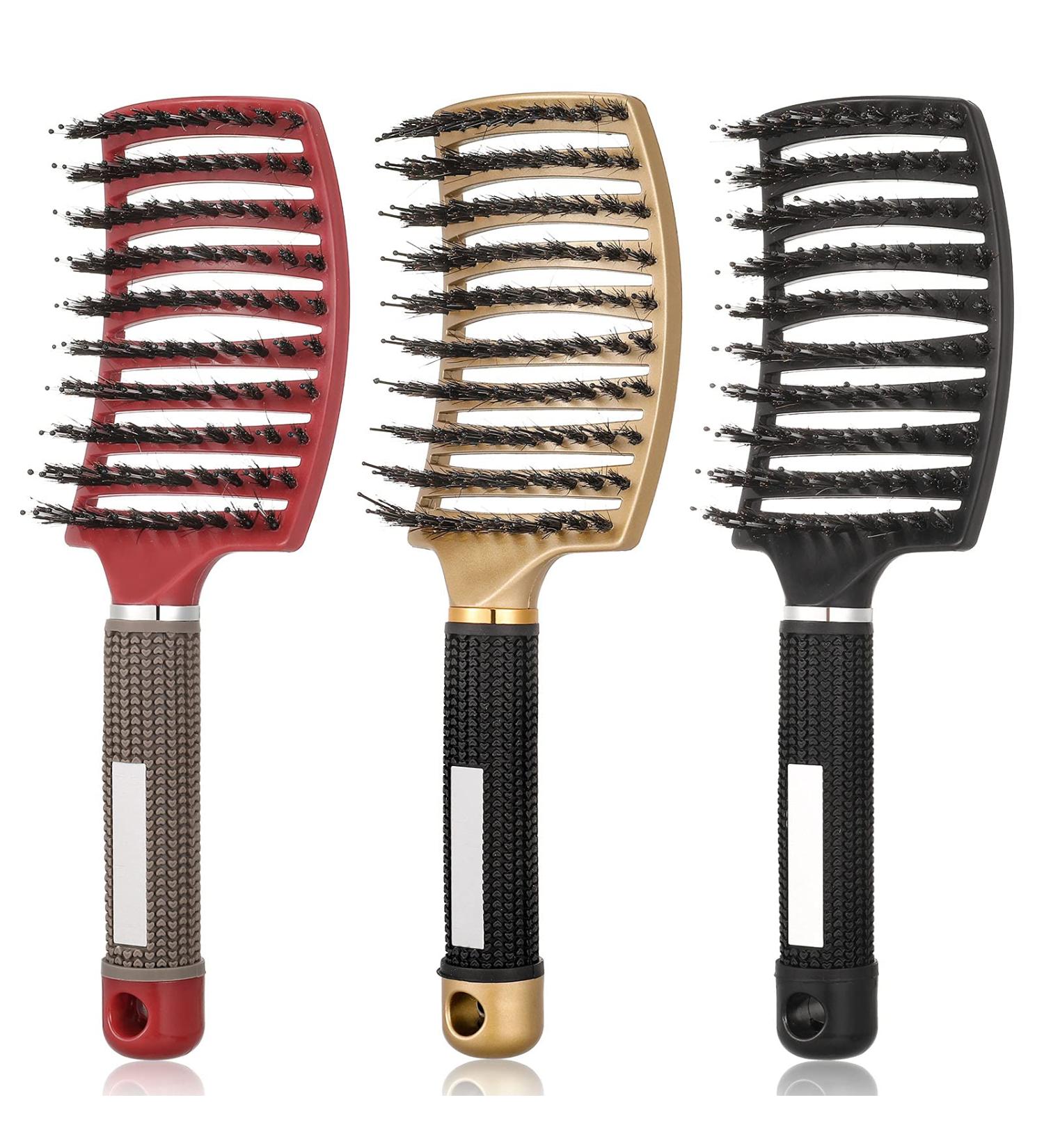 Shop Sports Storm 3 Sticks Hair Brush Set for All Hair Types | Detangle & Style Fine Thick Curly Hair - Buy Online on GoSupps.com