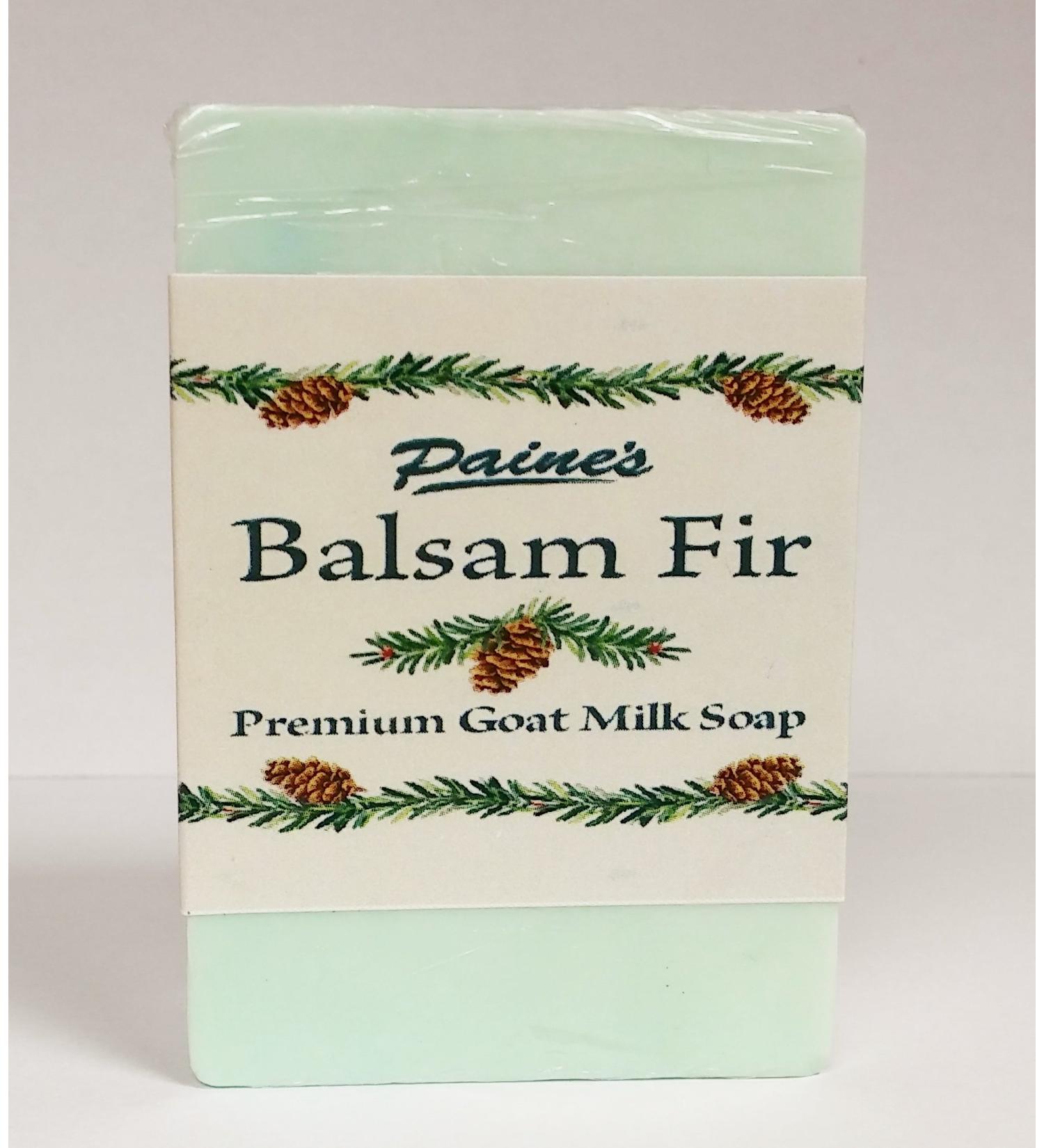 Paine's Balsam Fir Goat Milk Soap - Premium 4.5 oz Bar for Nourishing Hydration | Buy Internationally - Buy Online on GoSupps.com