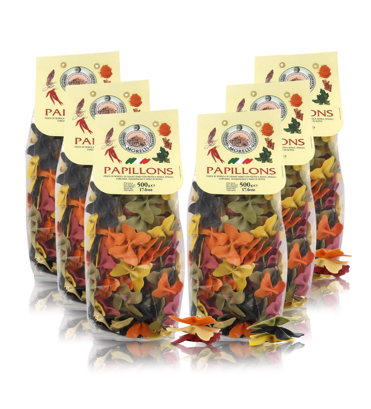 Butterflies Ai 6 flavors coloured paste 6 boxes of 500 g - Buy Online on GoSupps.com