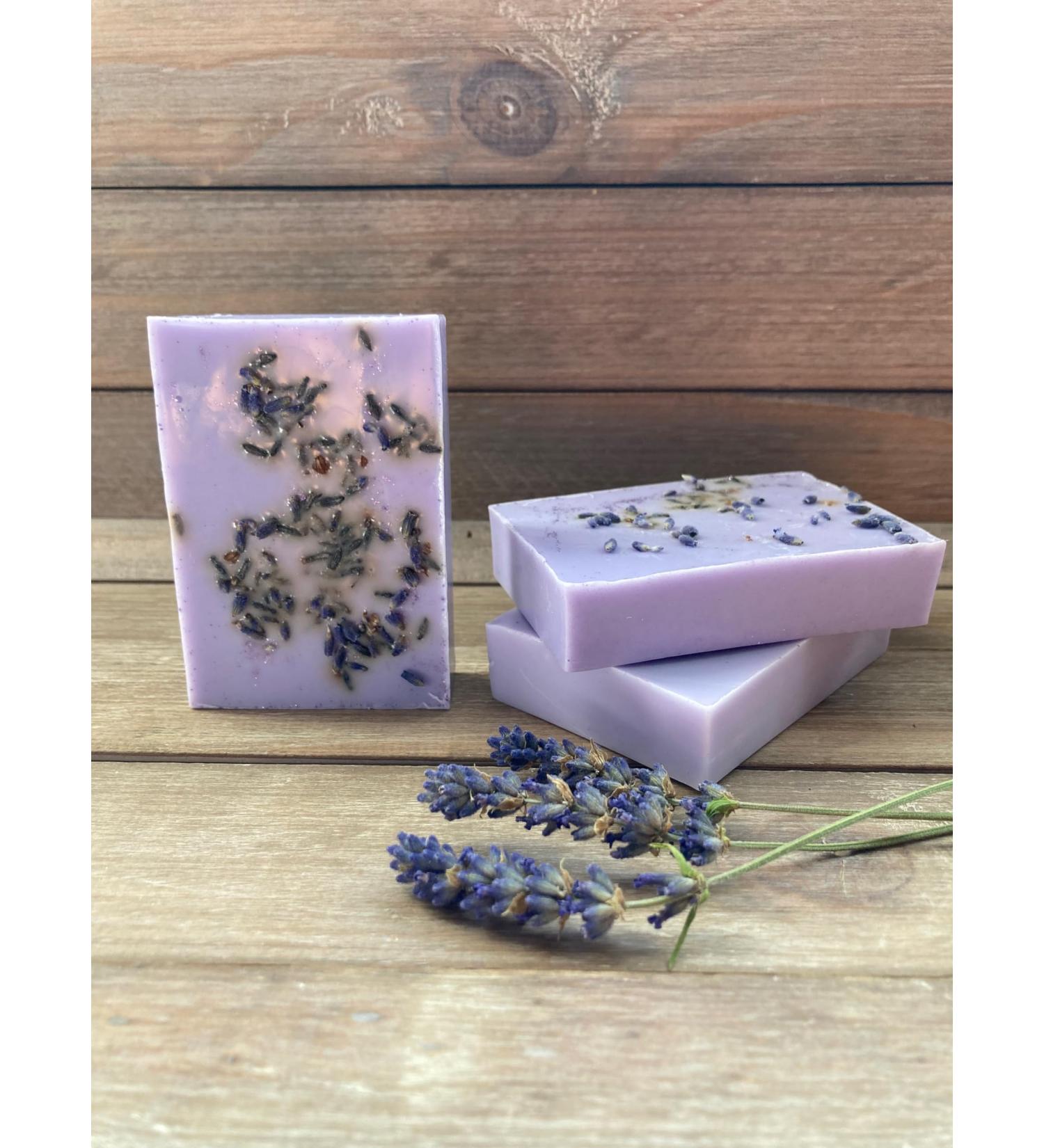 Handmade Lavender Bar Soap | Calming Gift for Her | Self Care Kit | International Shipping - Buy Online on GoSupps.com