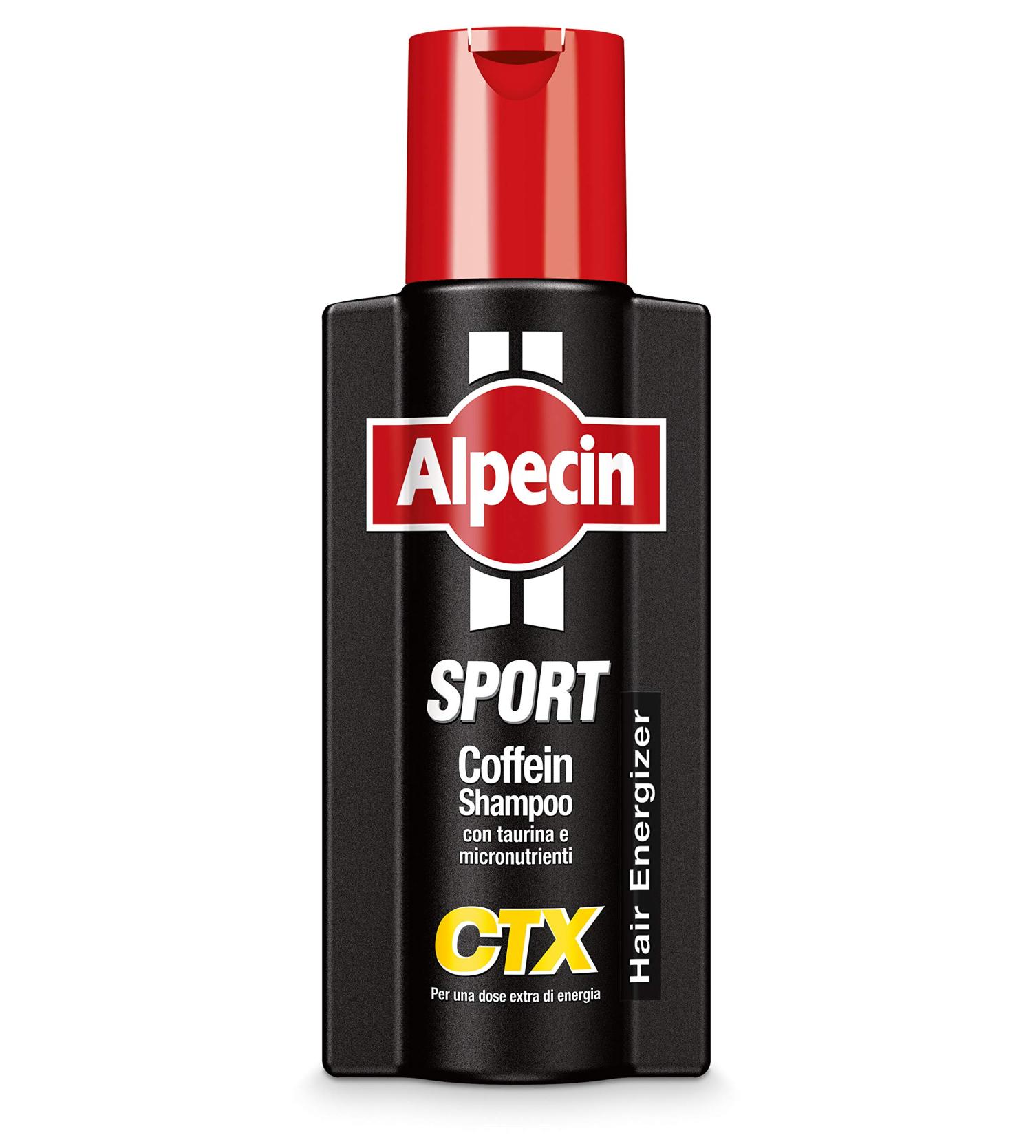 Alpecin Sport Coffee Shampoo CTX 1 x 250 ml | When energy needs increase recharges the roots with energy - Buy Online on GoSupps.com