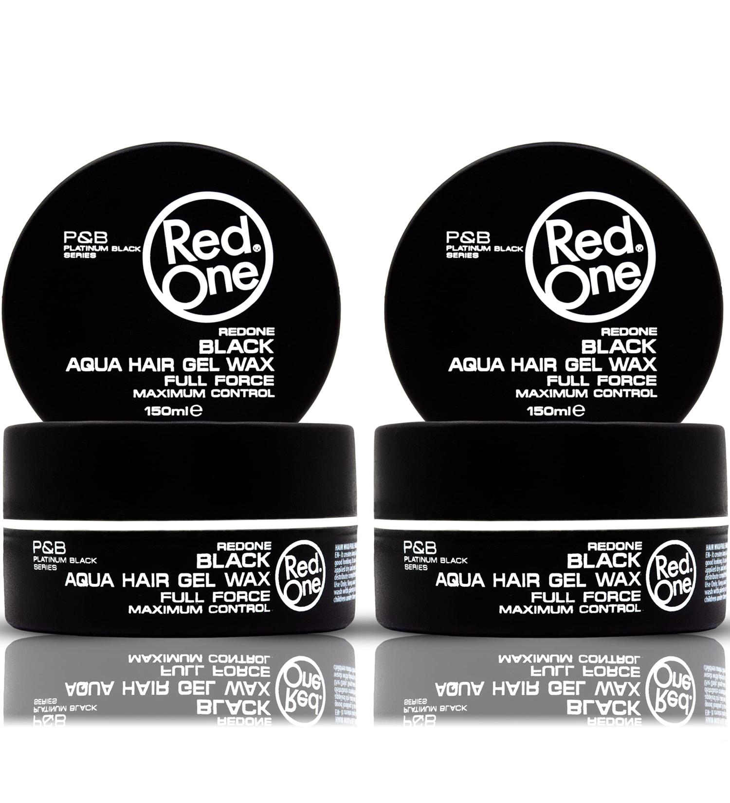 Redone Cire Aquatique Coiffante Noir 150 ml | Maintien Suppl mentaire | Pour Hommes et Femmes | Aspect Brillant Longue Dur e | Parfum Cerise | Contr le Maximum | Lot de 2 Cerise 150 ml (Lot de 2) - Buy Online on GoSupps.com