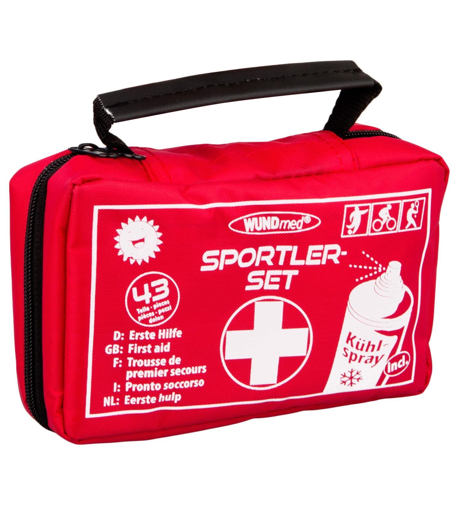 Sports set 43-piece Wundmed Red 43 pieces (1 pack)
