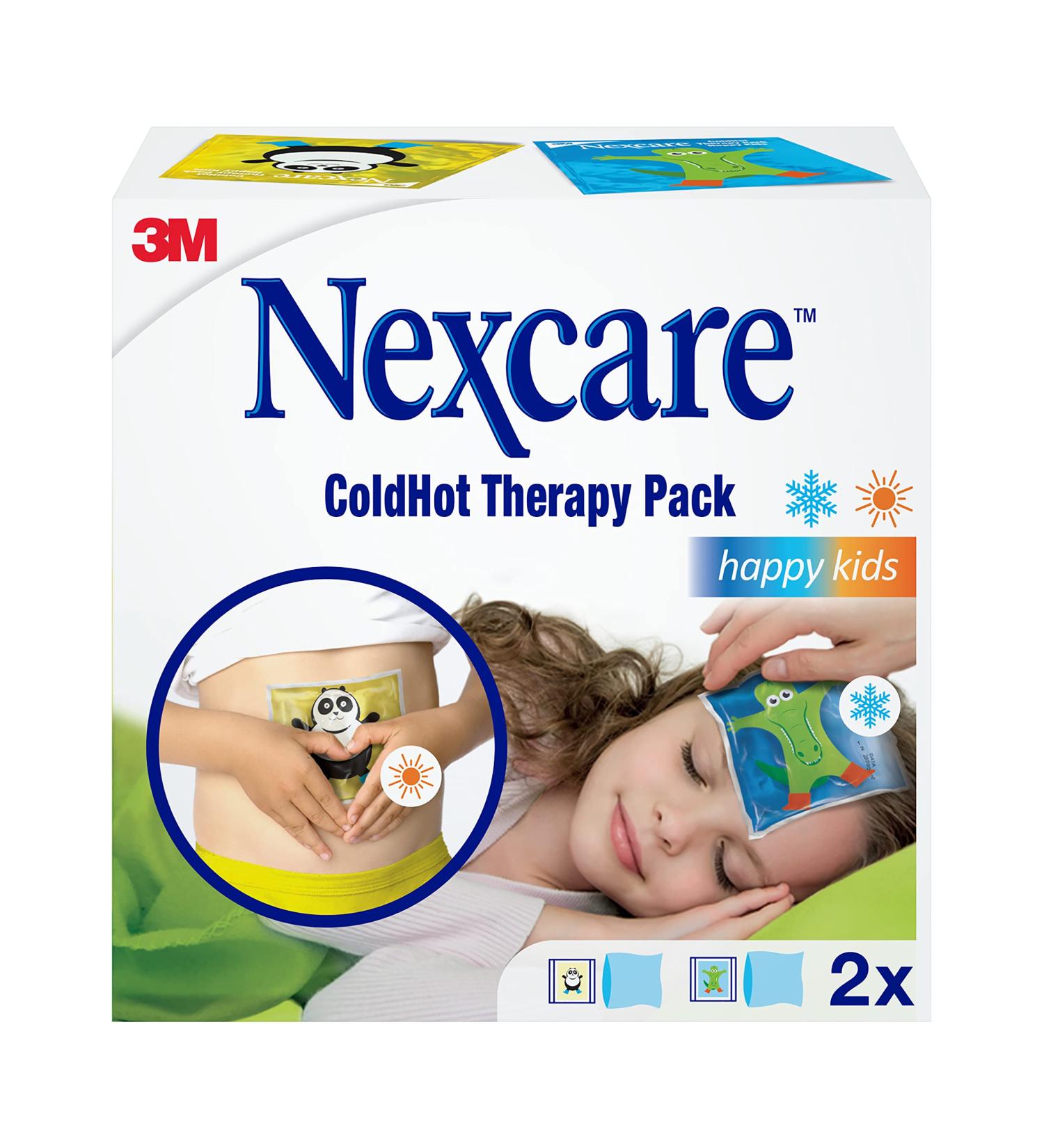 Nexcare ColdHot Therapy Pack for Happy Kids - 2 Pack | Soothing Relief for Children | International Shipping Available - Buy Online on GoSupps.com