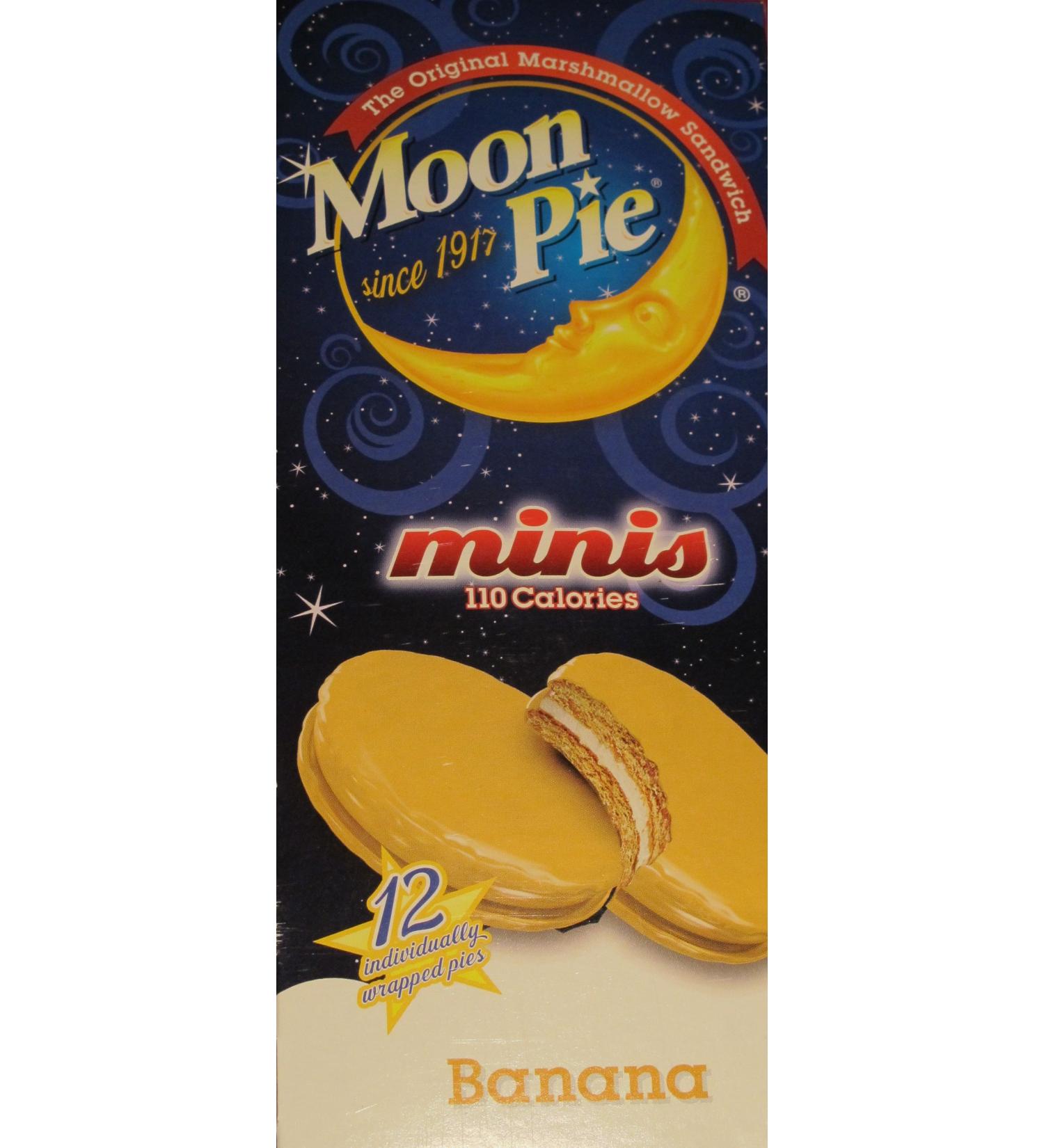 Mini Moon Pies 12ct Box (Pack of 1) (Banana)