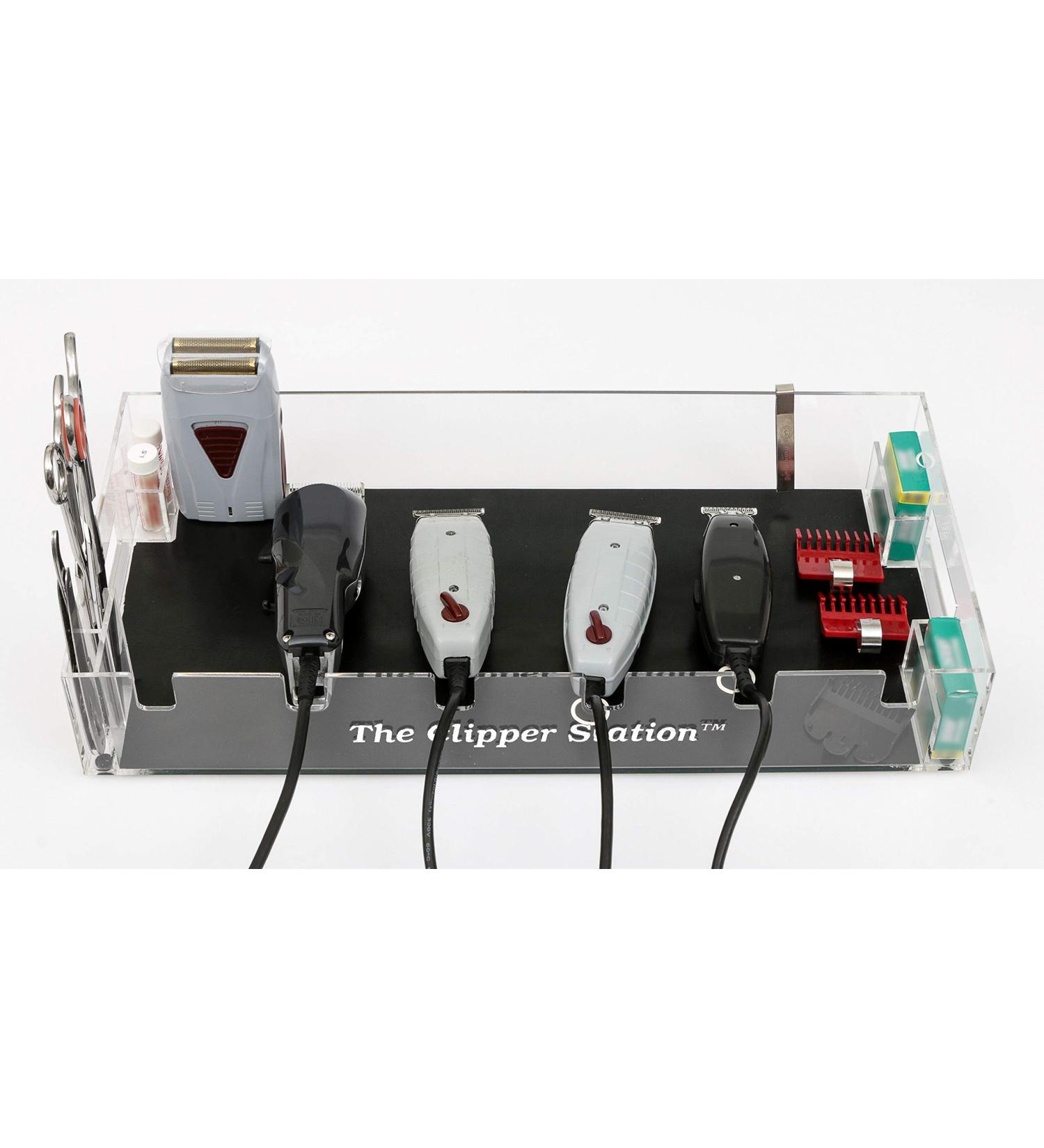 Barber Tool Tray | Clipper Organizer for Efficient Grooming | International Shipping Available - Buy Online on GoSupps.com