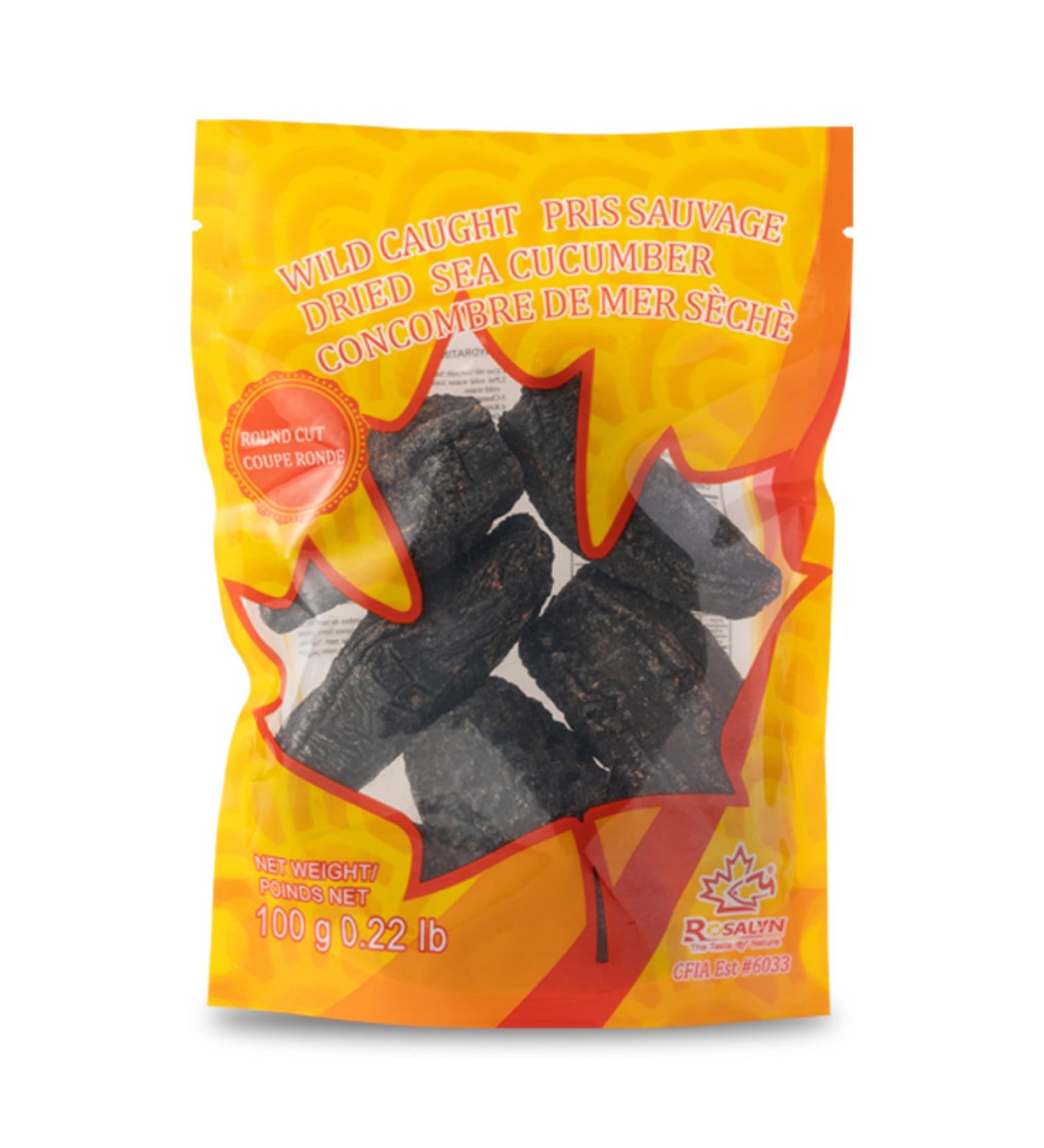 Rosalyn Premium Deep Sea Atlantic Canada Wild Caught Sea Cucumber 8 Years Dried Sea Cucumber Canada(Yellow) 100 g (Pack of 1) - Buy Online on GoSupps.com