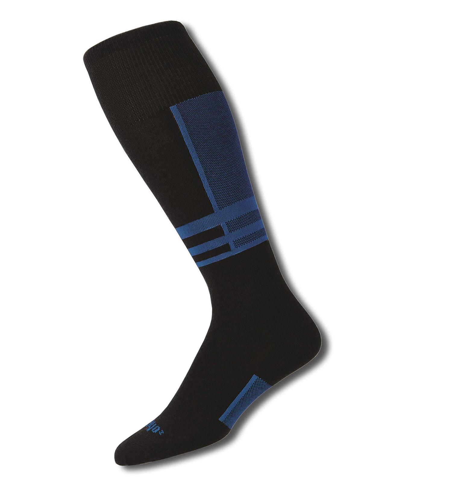 Thorlos Women's S1tou Ultra Thin Ski Liner Over the Calf Socks - Medium, Laser Blue - Buy Online on GoSupps.com