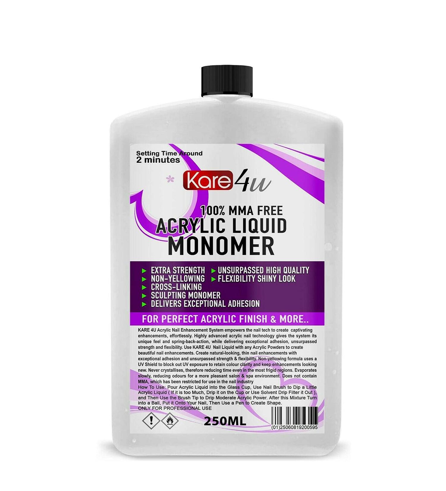 New Nail Sculpting Acrylic Liquid Monomer Salon 100ml -10litre Uk 100 ml (Pack of 1)